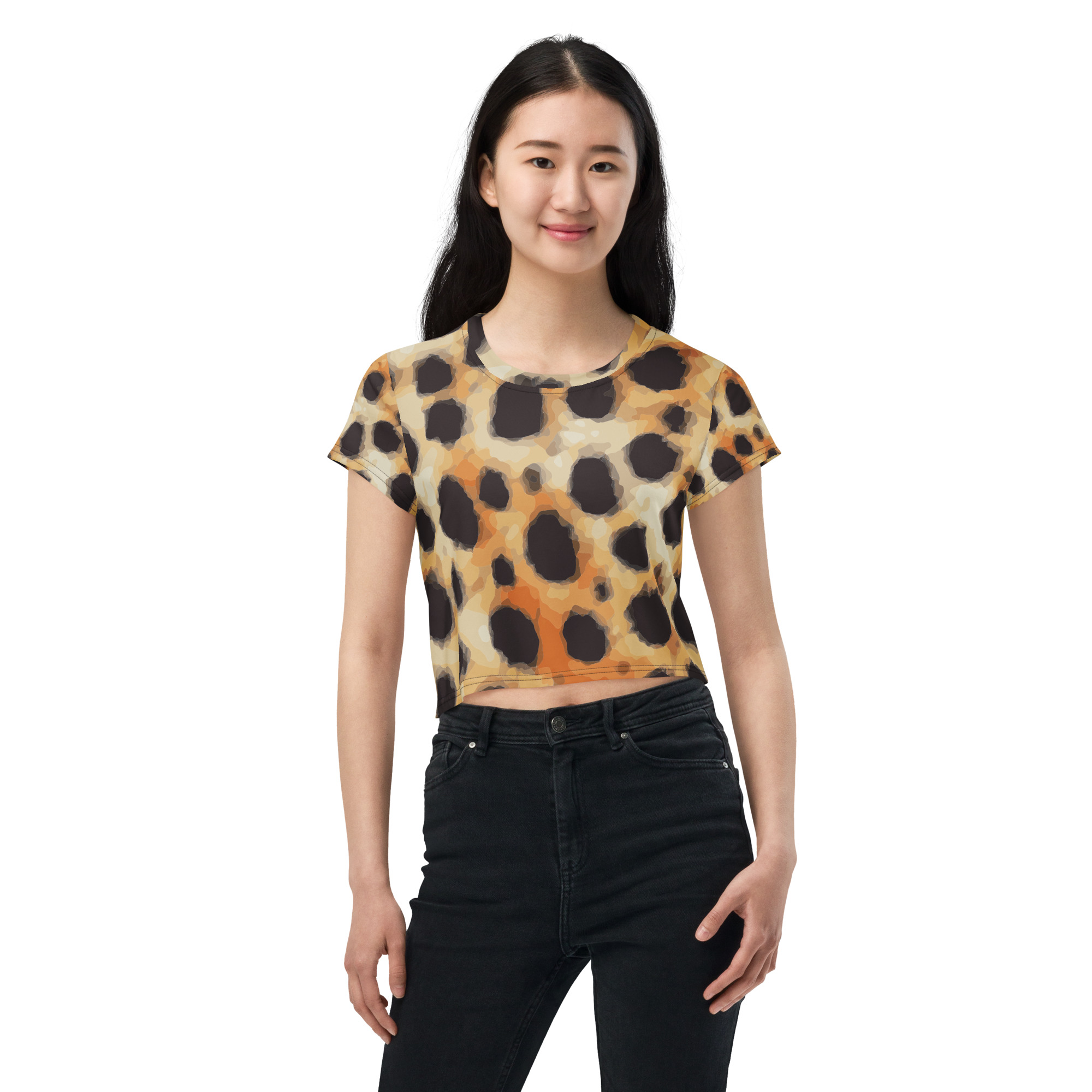 All-Over Print Crop Tee - Image 4