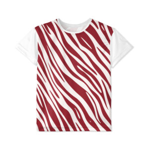 Red & White Sports Jersey