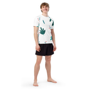 All-over print men’s rash guard