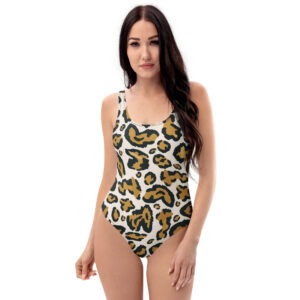 Cheetah Print Swimsuit
