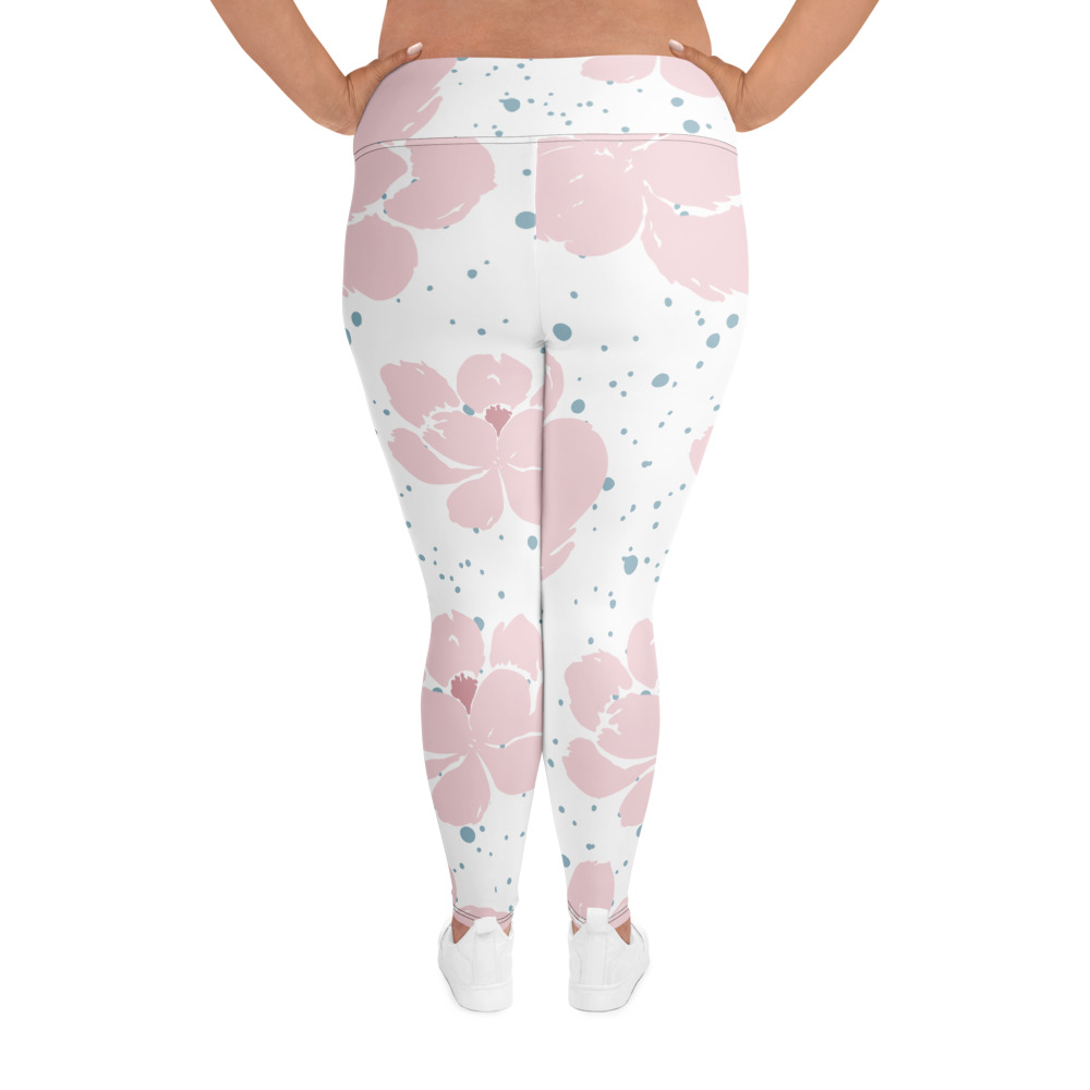 All-Over Print Plus Size Leggings - Image 15