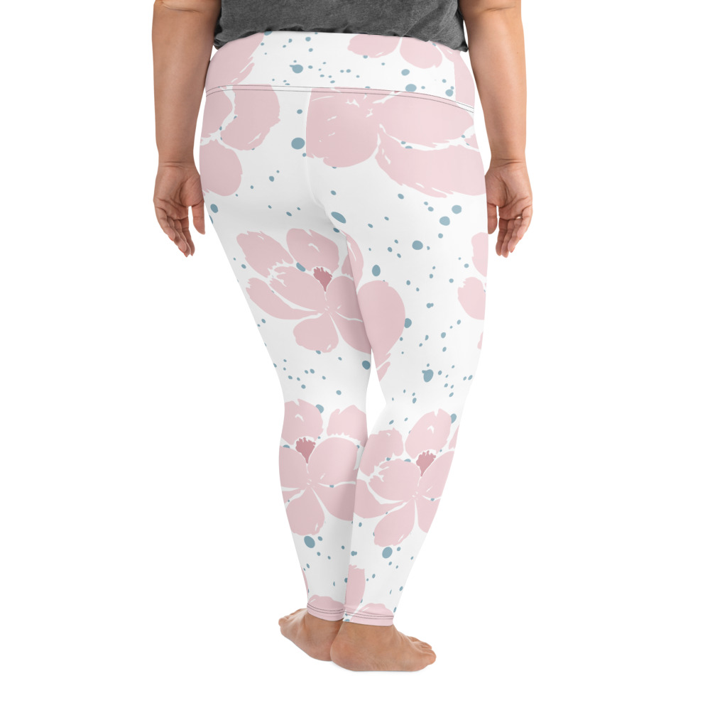All-Over Print Plus Size Leggings - Image 11