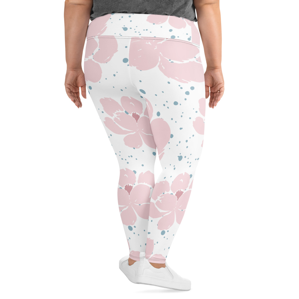 All-Over Print Plus Size Leggings - Image 17