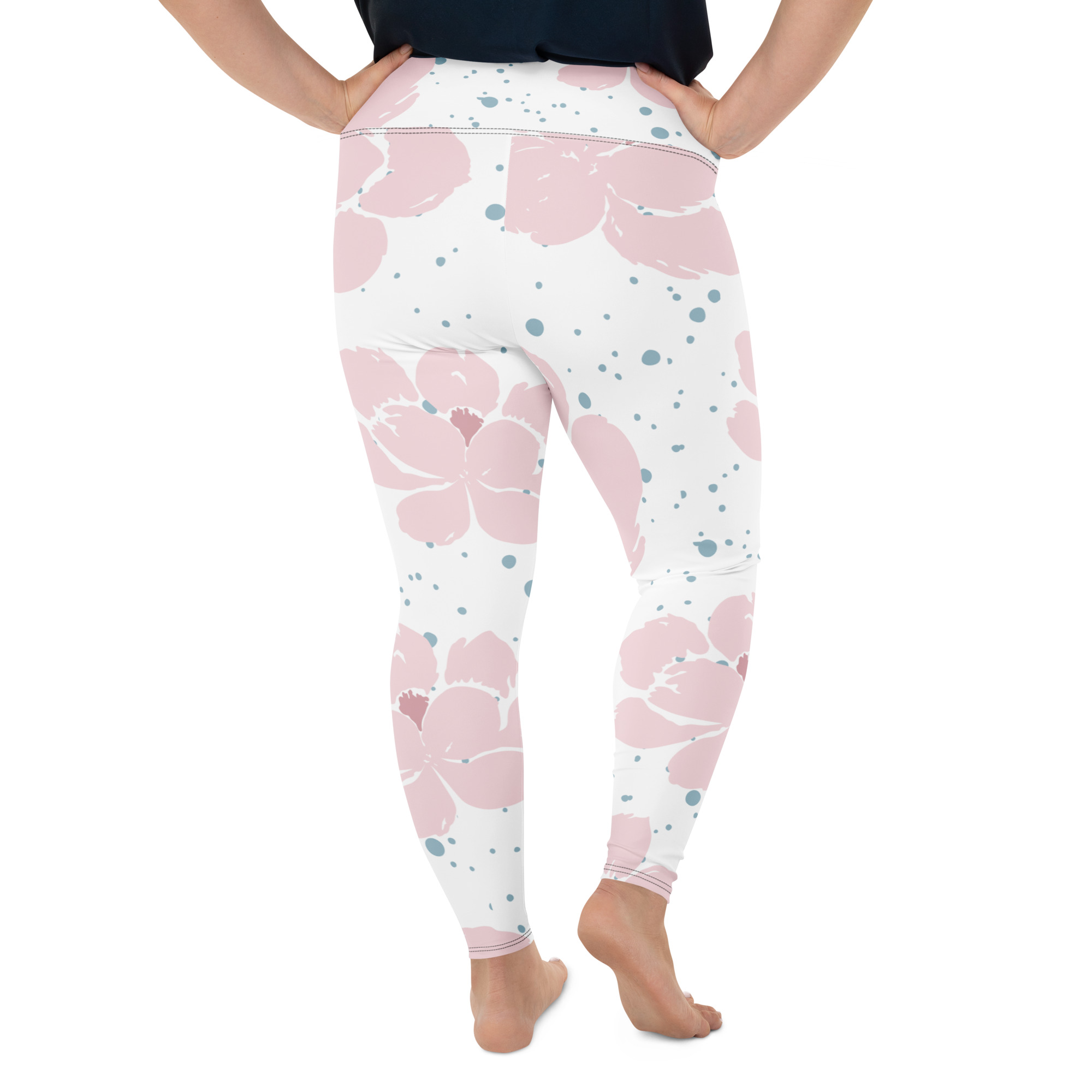 All-Over Print Plus Size Leggings - Image 22