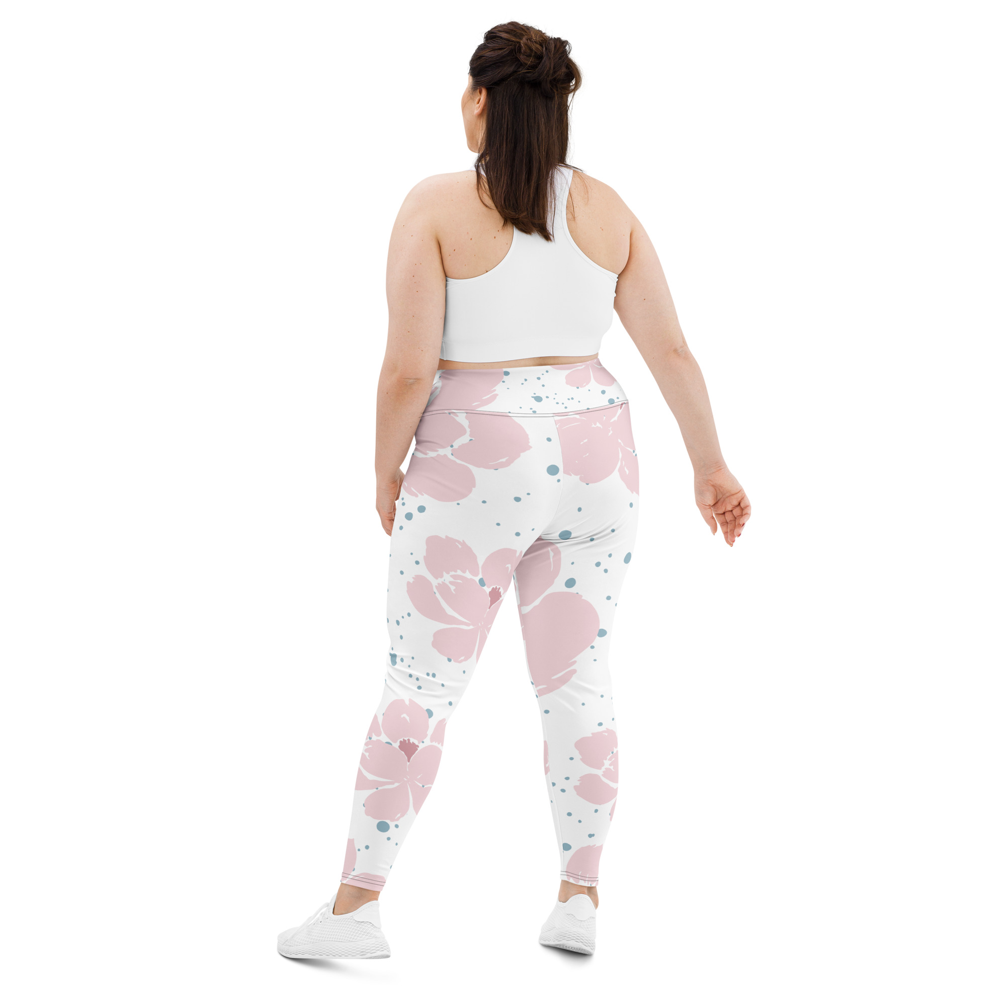 All-Over Print Plus Size Leggings - Image 2
