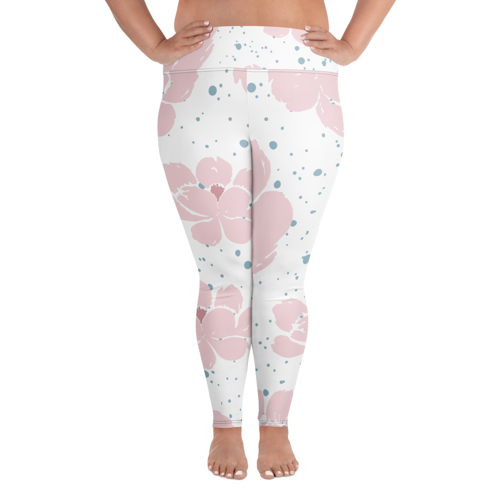 All-Over Print Plus Size Leggings - Image 6