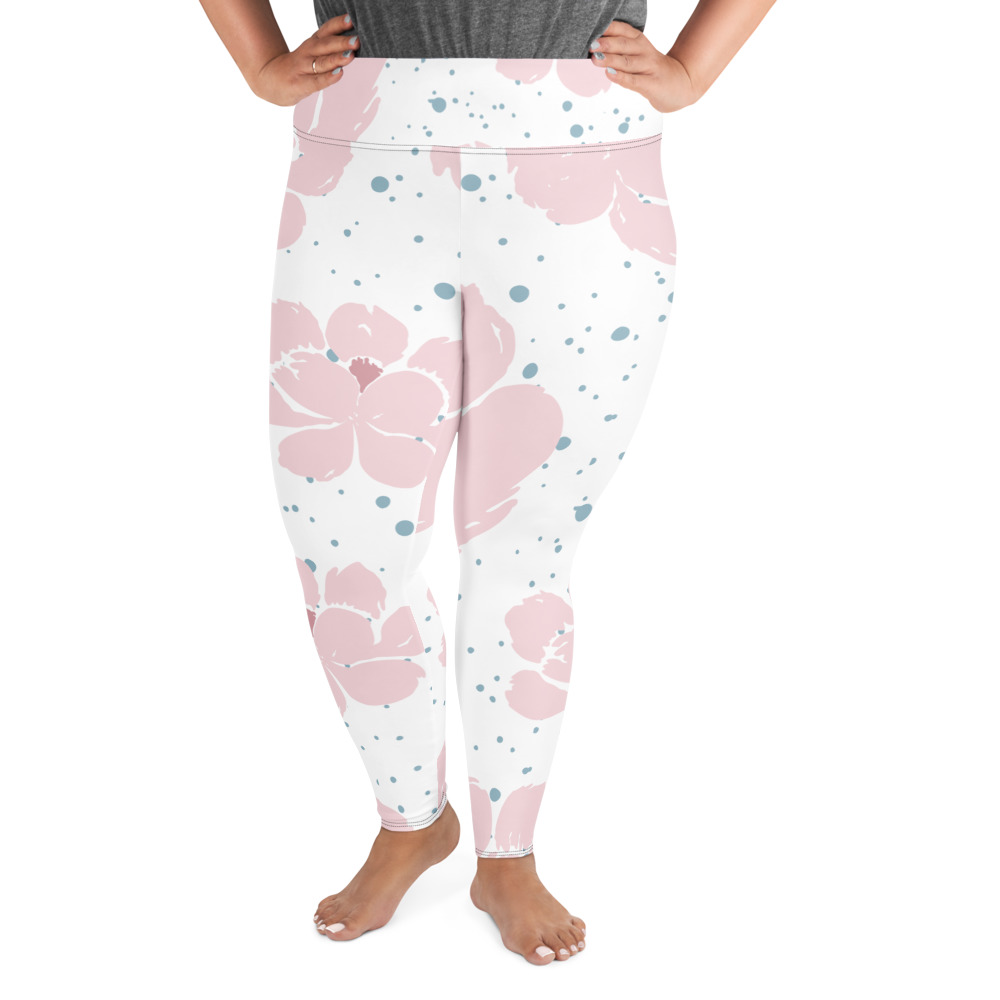 All-Over Print Plus Size Leggings - Image 10