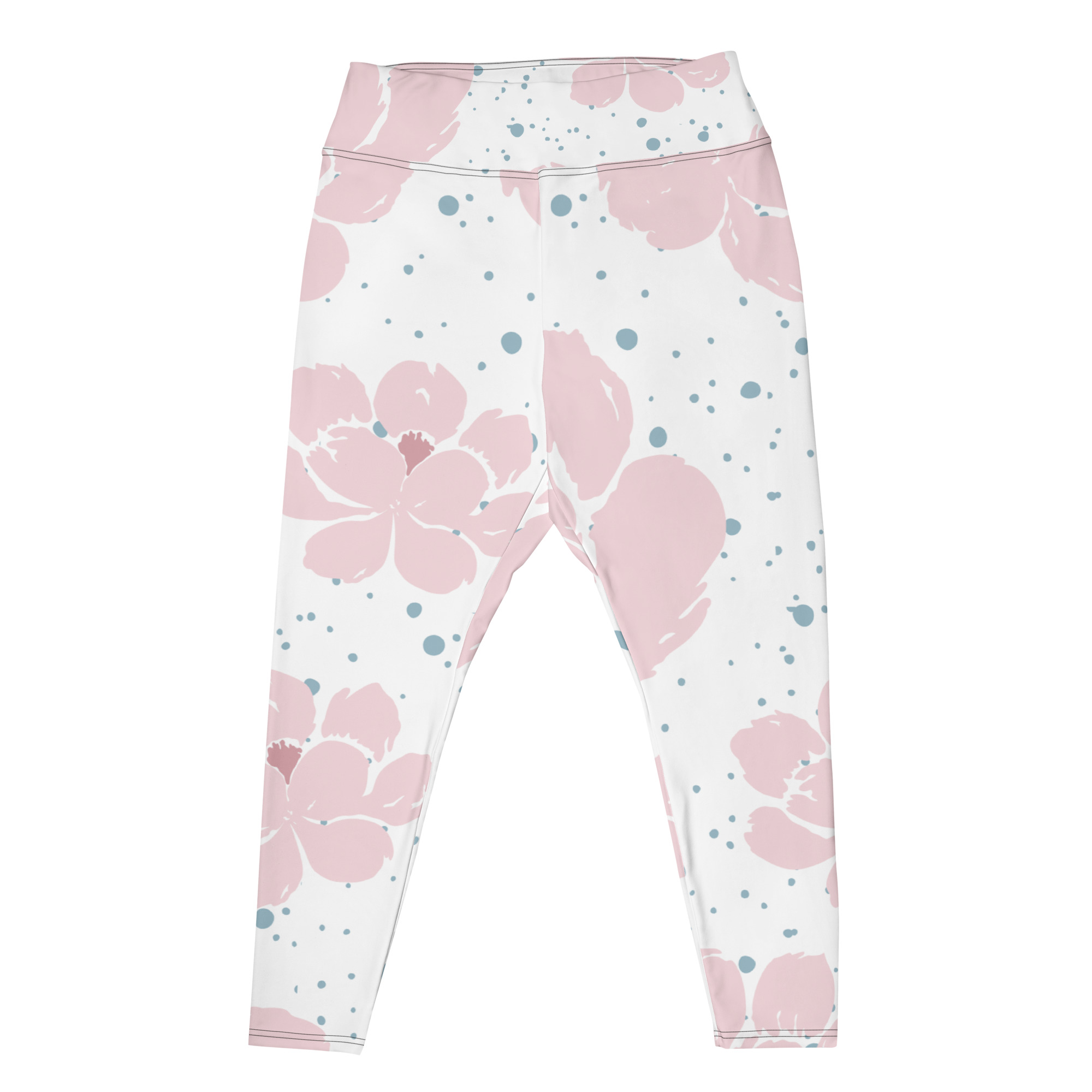 All-Over Print Plus Size Leggings - Image 4