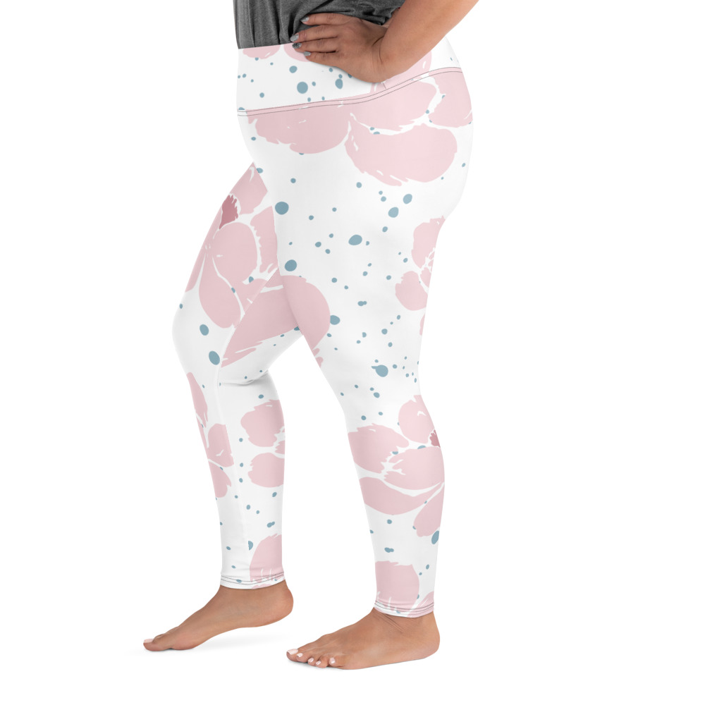 All-Over Print Plus Size Leggings - Image 12