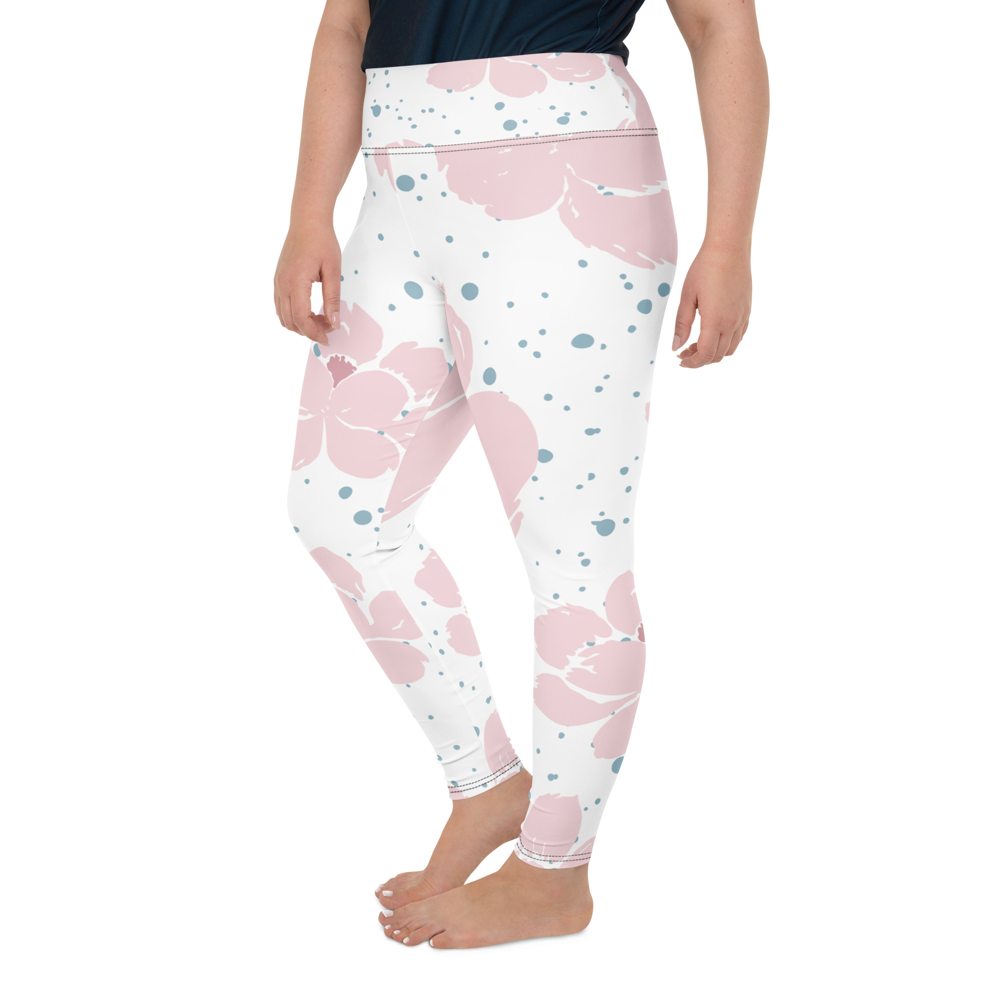 All-Over Print Plus Size Leggings - Image 23