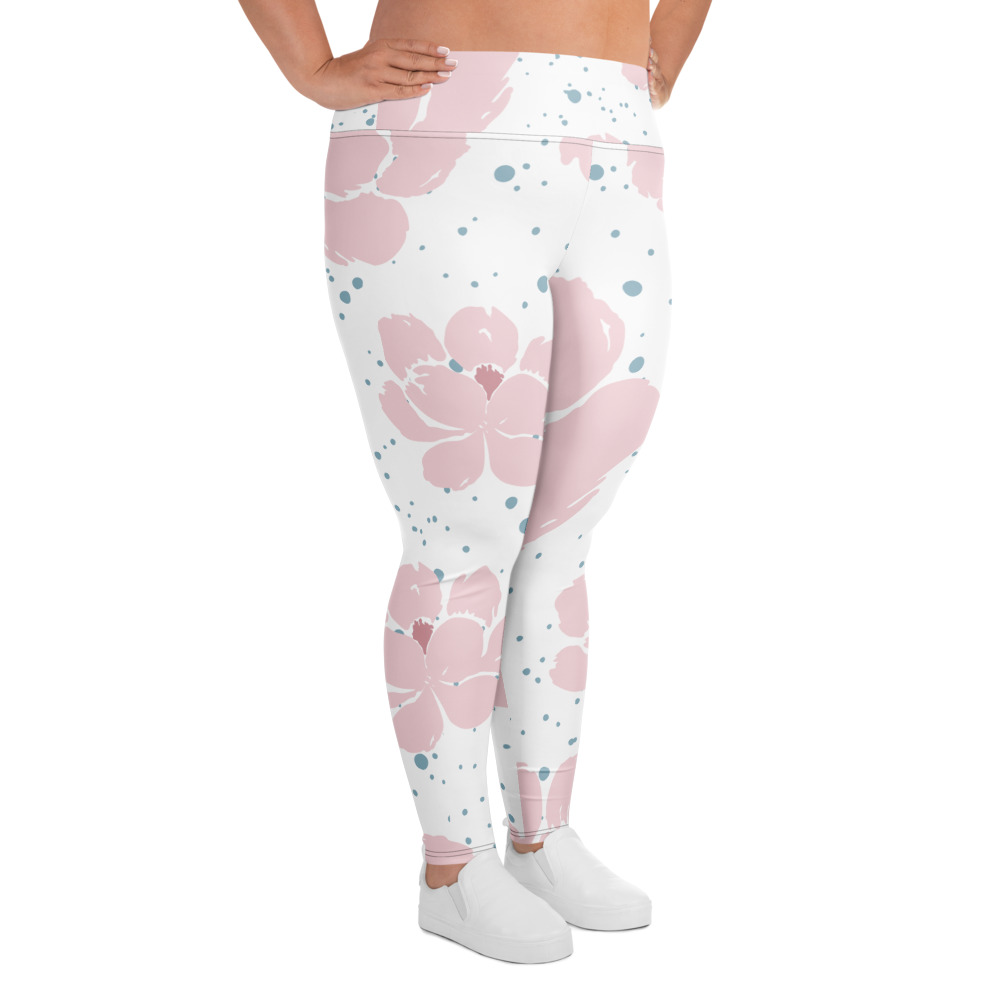 All-Over Print Plus Size Leggings - Image 14