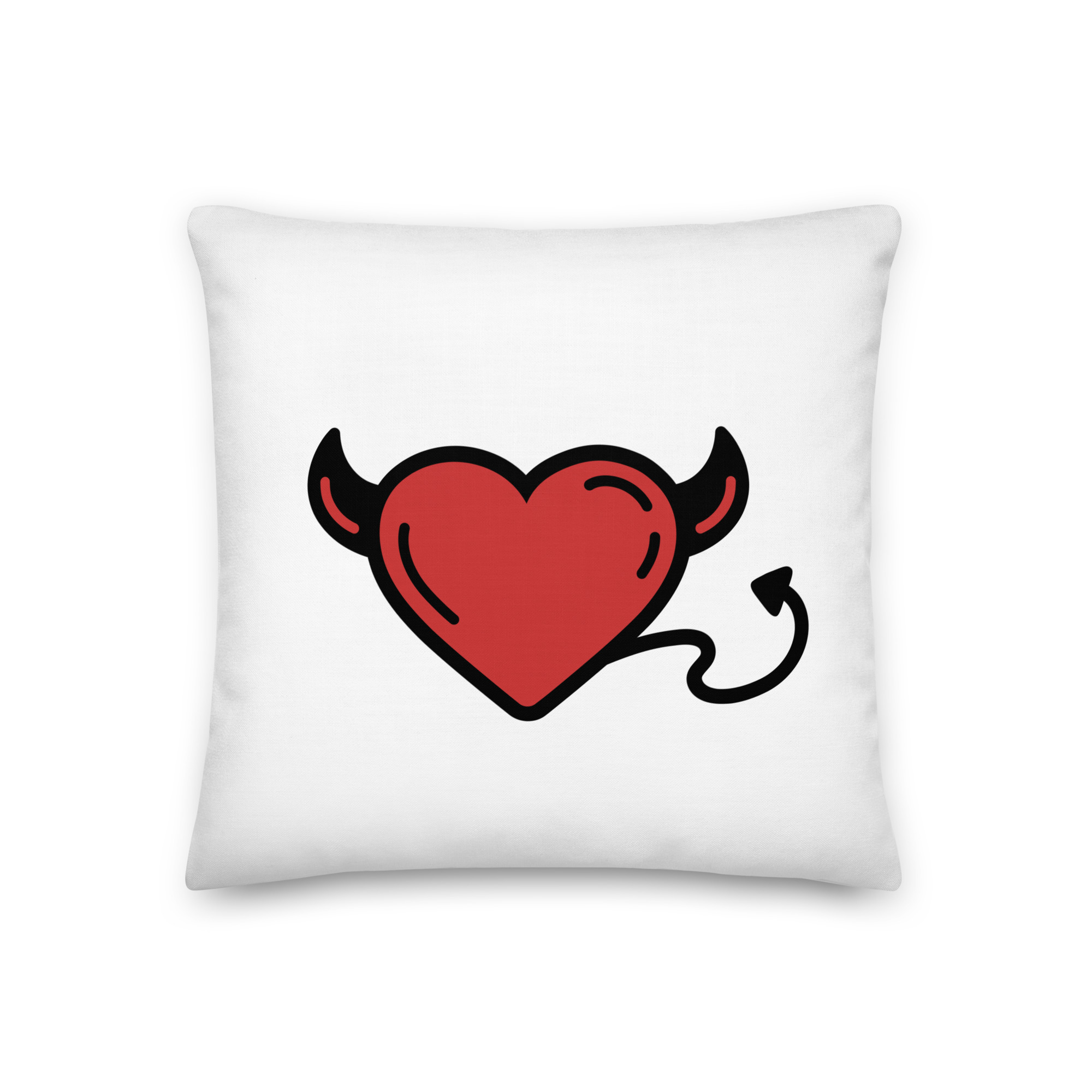 Devil Heart Pillow