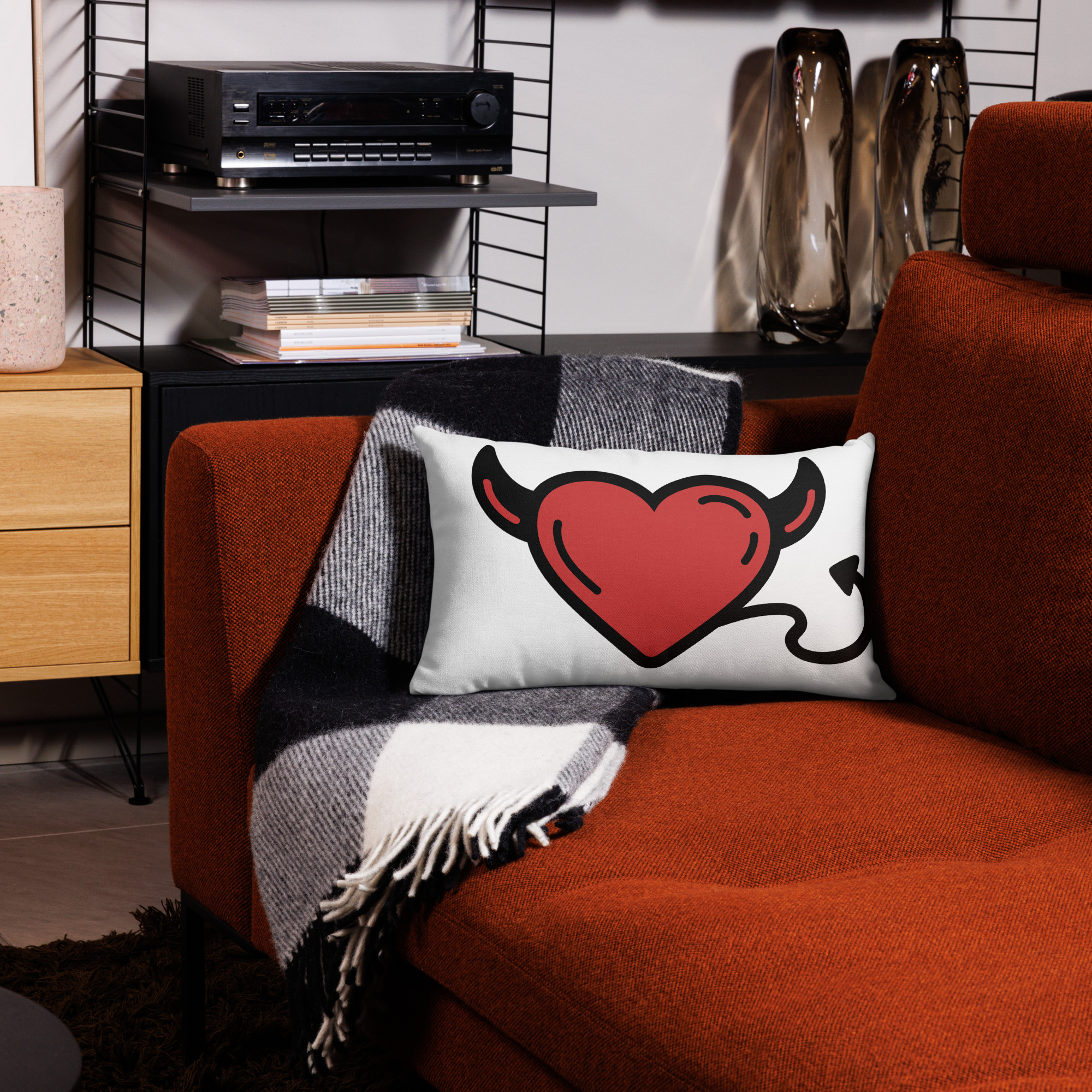 Devil Heart Pillow - Image 7