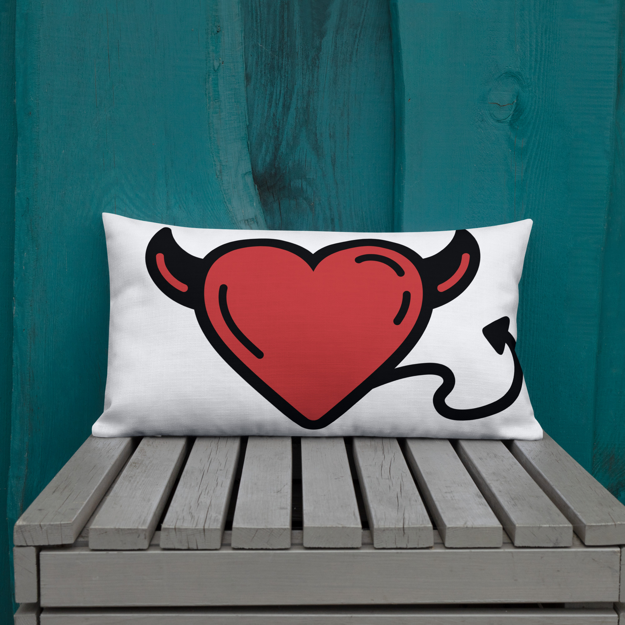 Devil Heart Pillow - Image 9