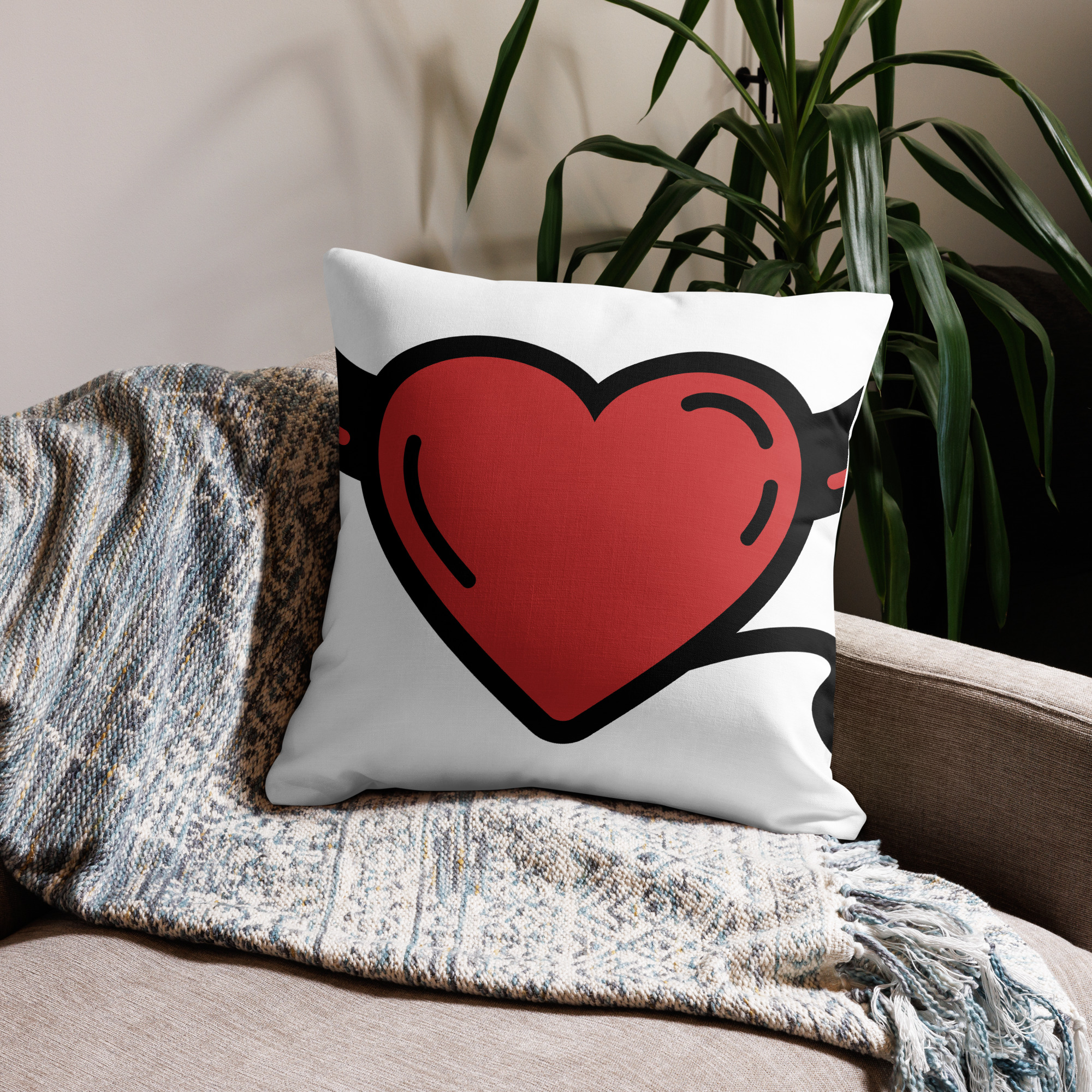 Devil Heart Pillow - Image 4