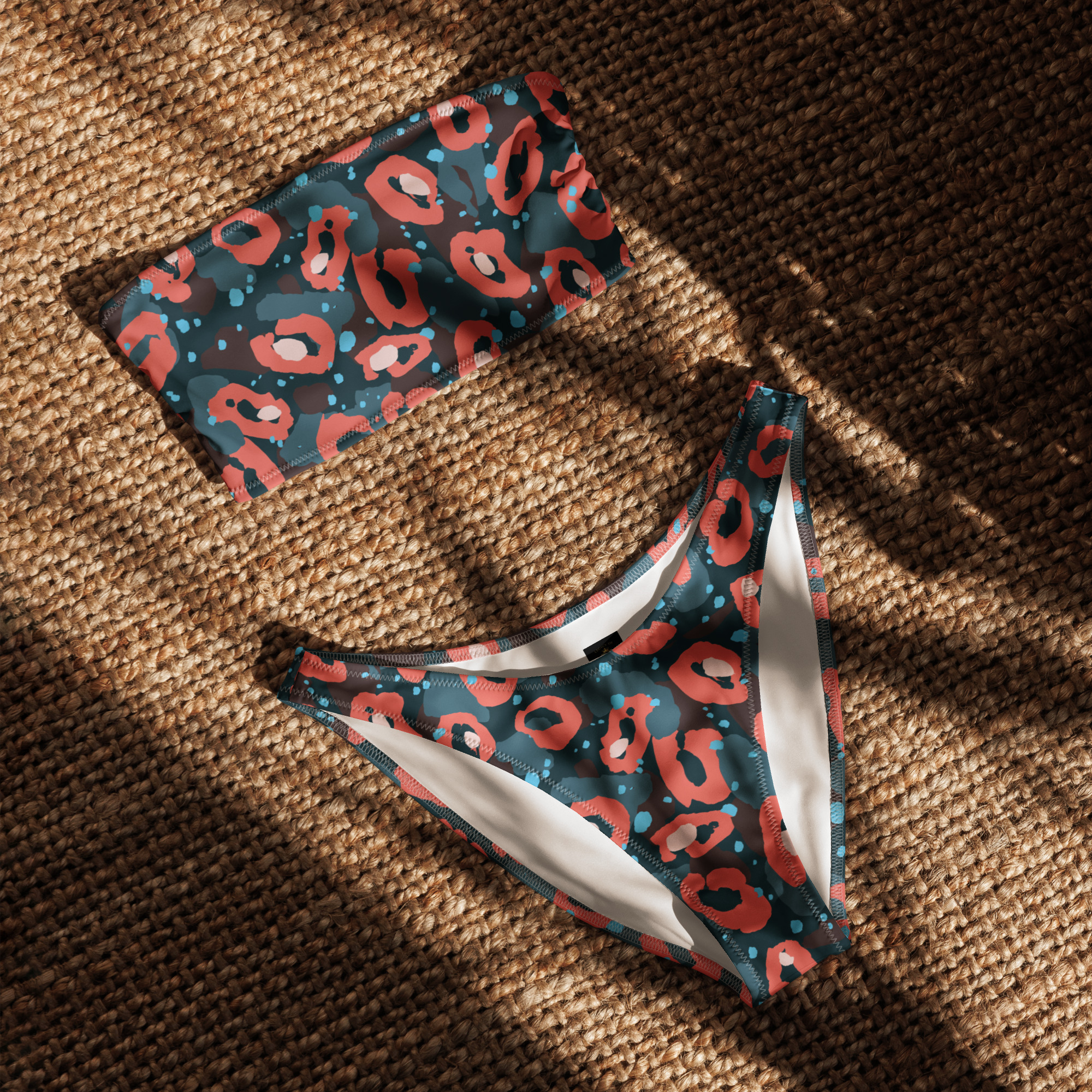 Recycled bandeau bikini - Image 5