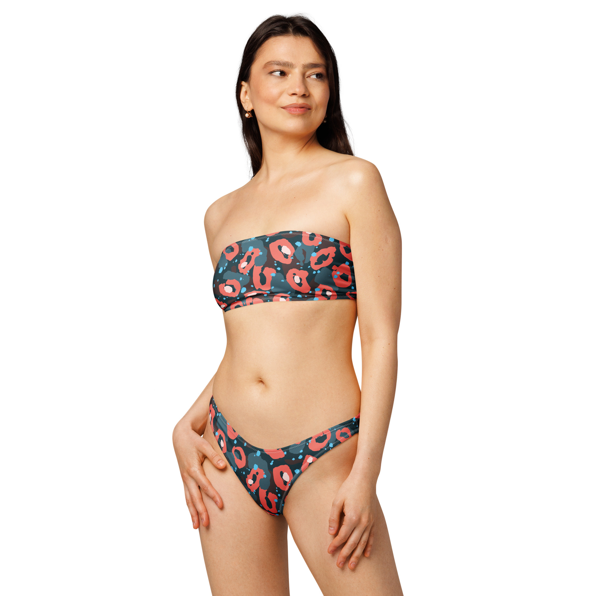 Recycled bandeau bikini - Image 3
