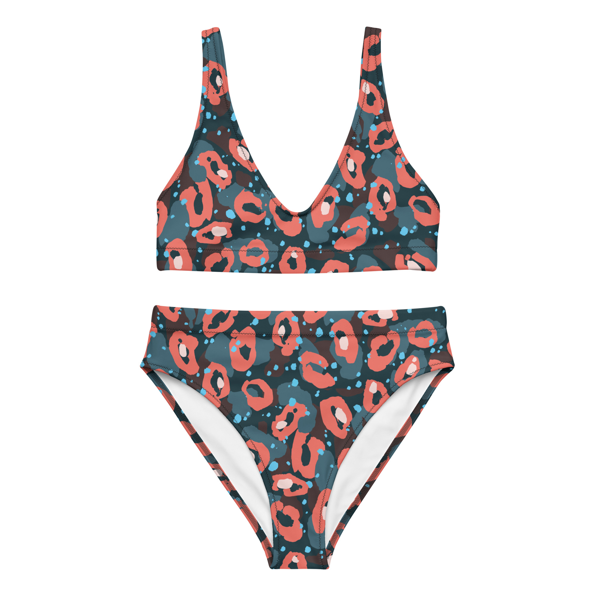 Recycled high-waisted bikini - Image 16