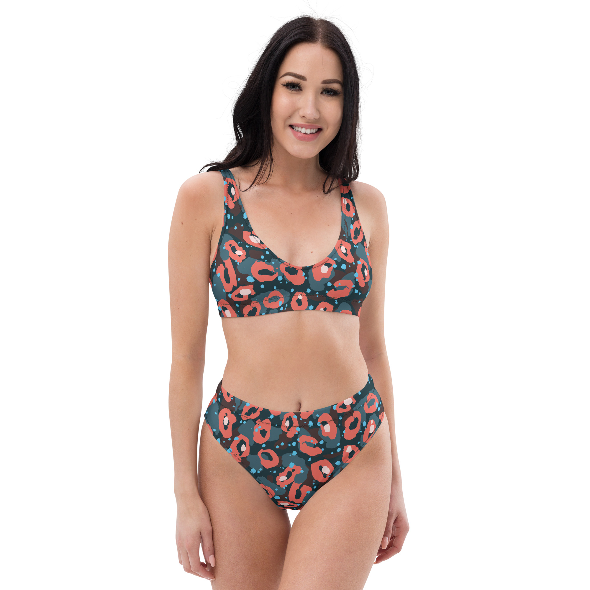 Recycled high-waisted bikini - Image 10