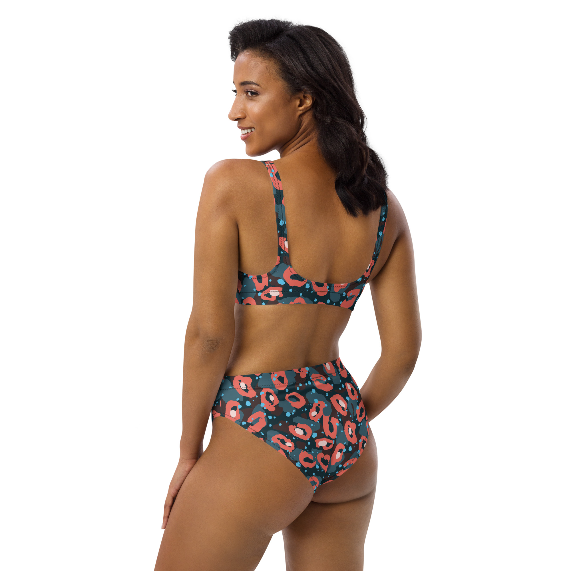 Recycled high-waisted bikini - Image 9