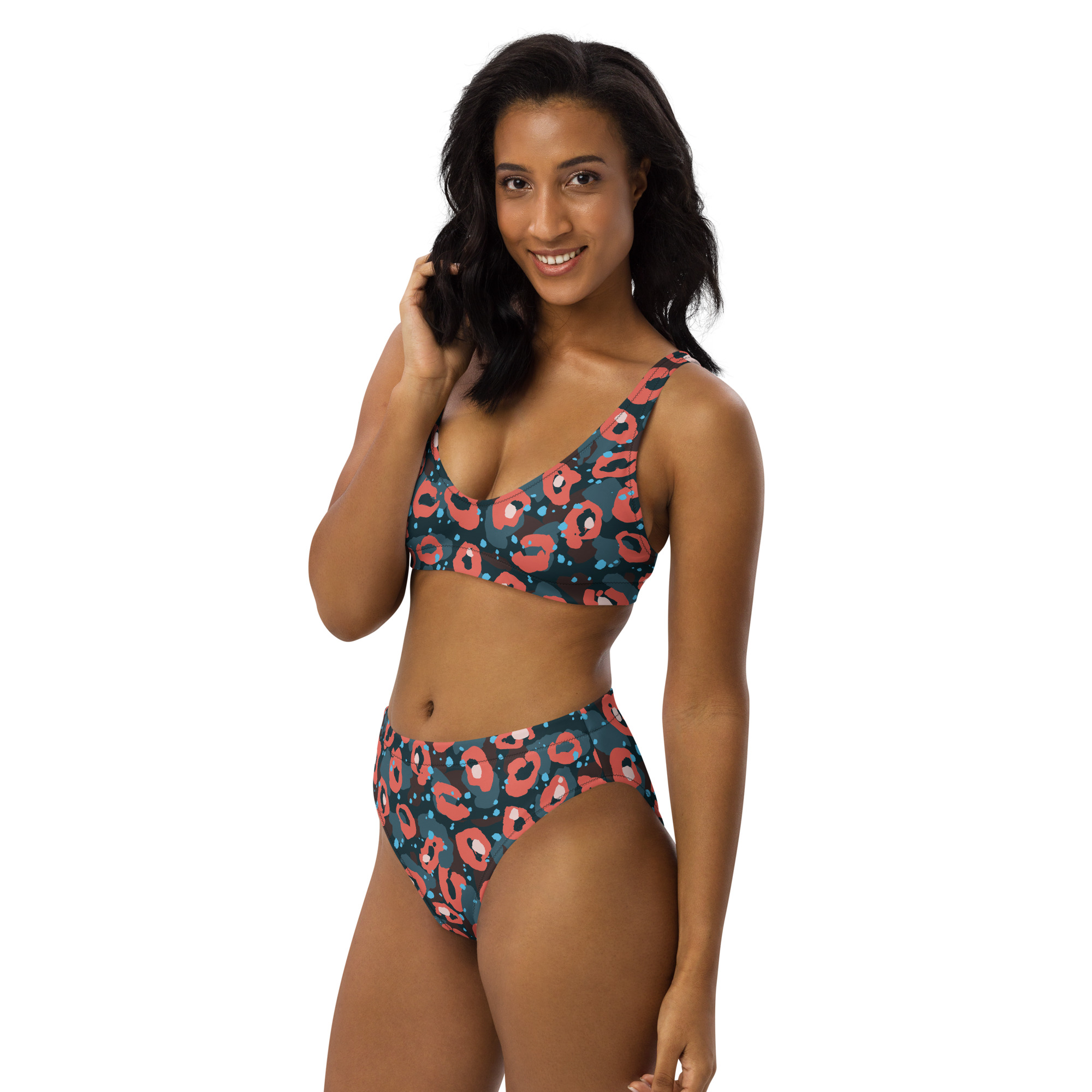 Recycled high-waisted bikini - Image 8