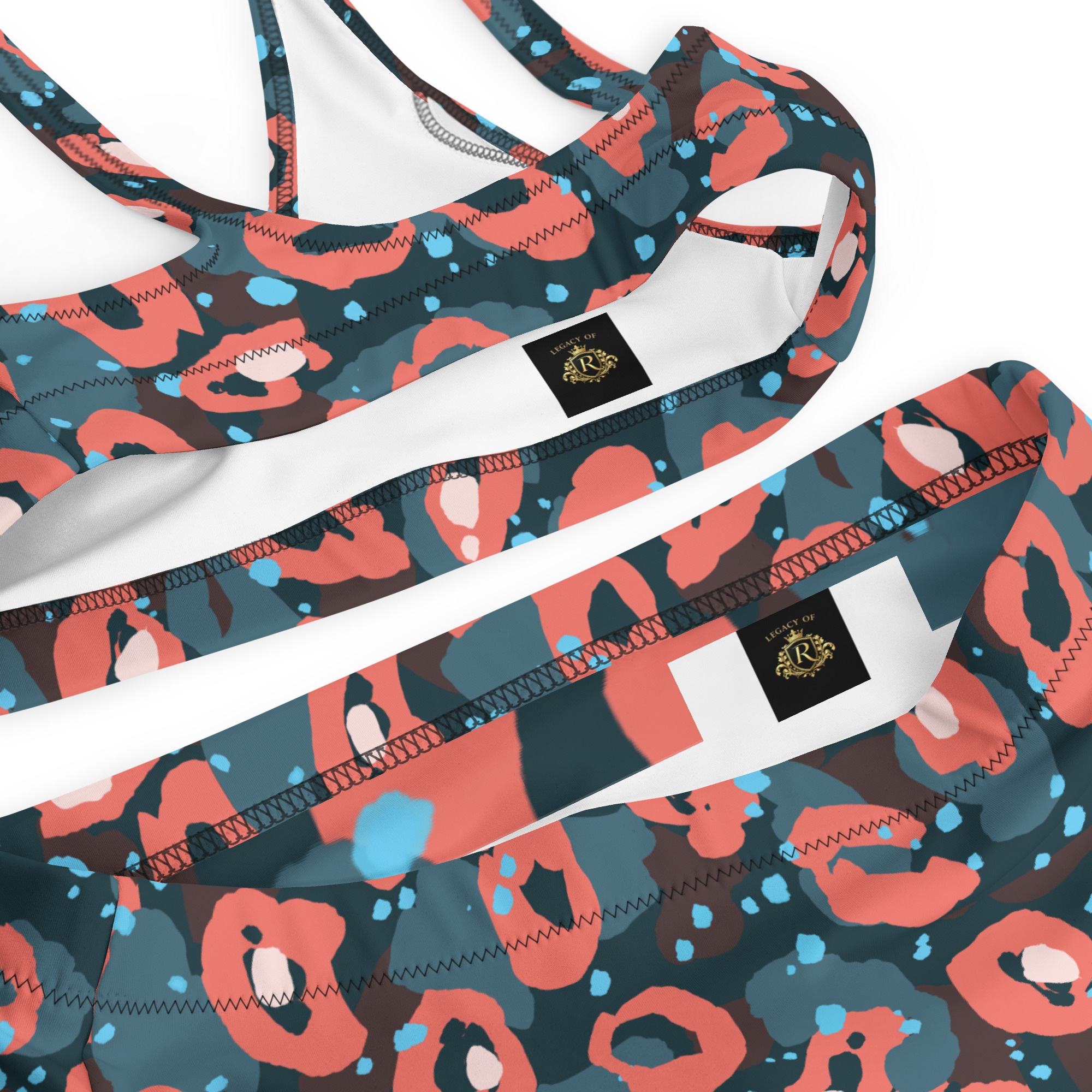Recycled high-waisted bikini - Image 14