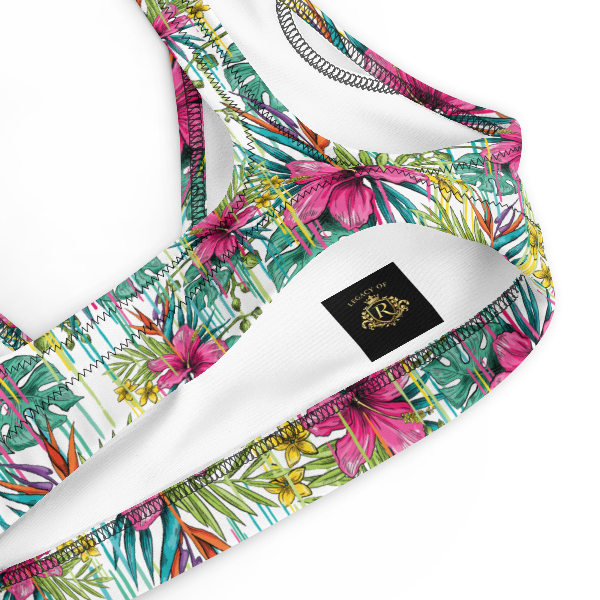 Floral Florida Vibe Bikini Top - Image 14