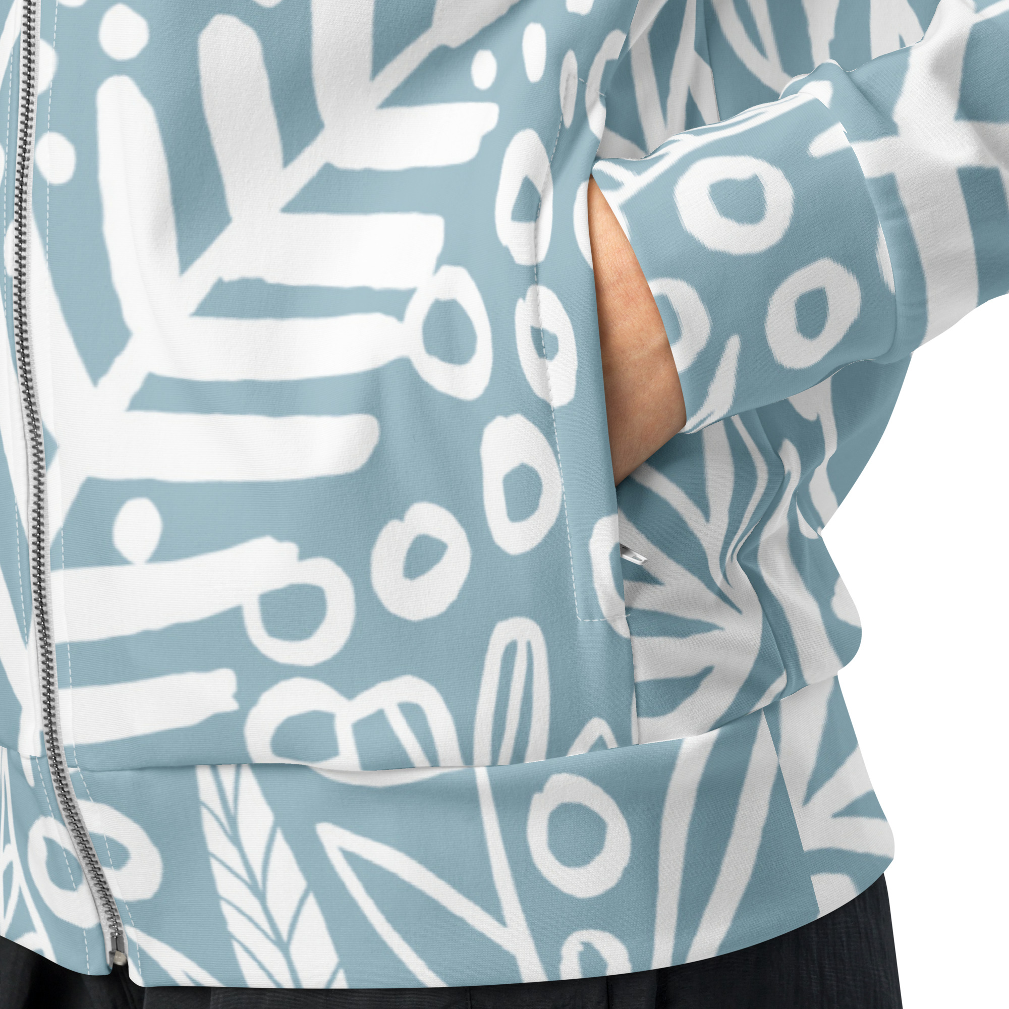 Unisex track jacket - Image 7
