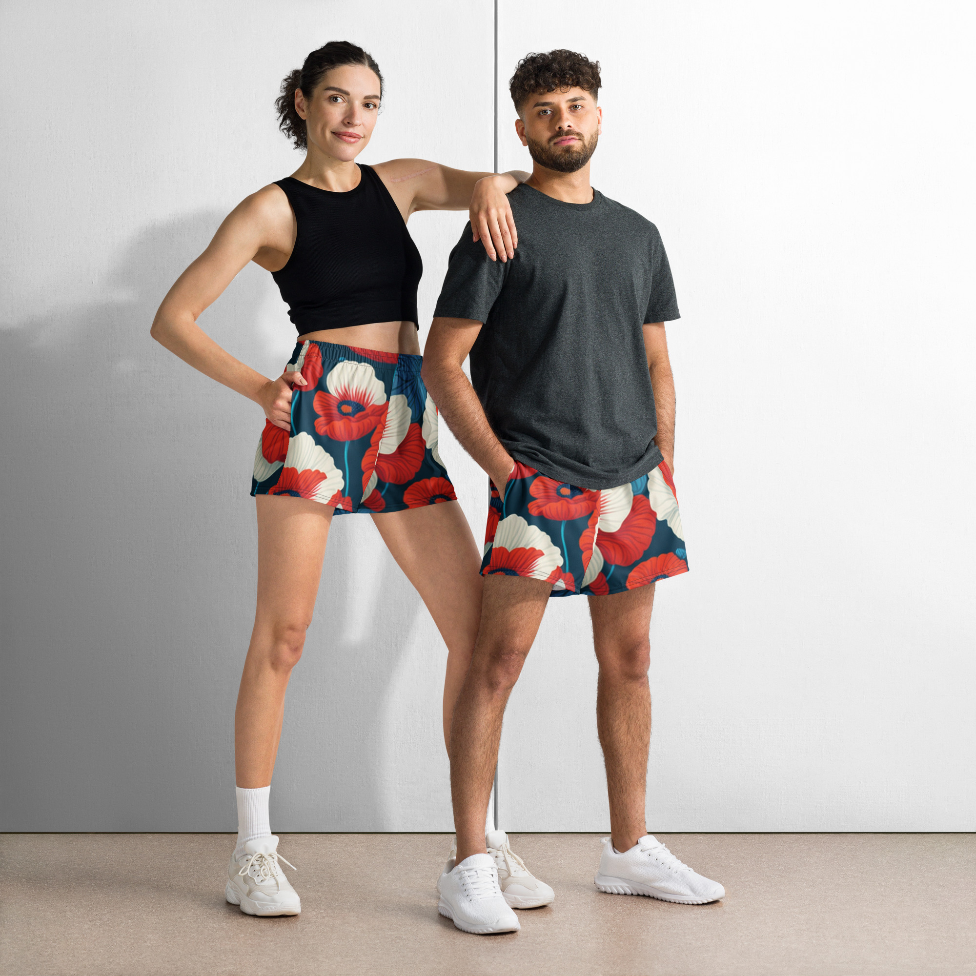 All-Over Print Unisex Athletic Shorts