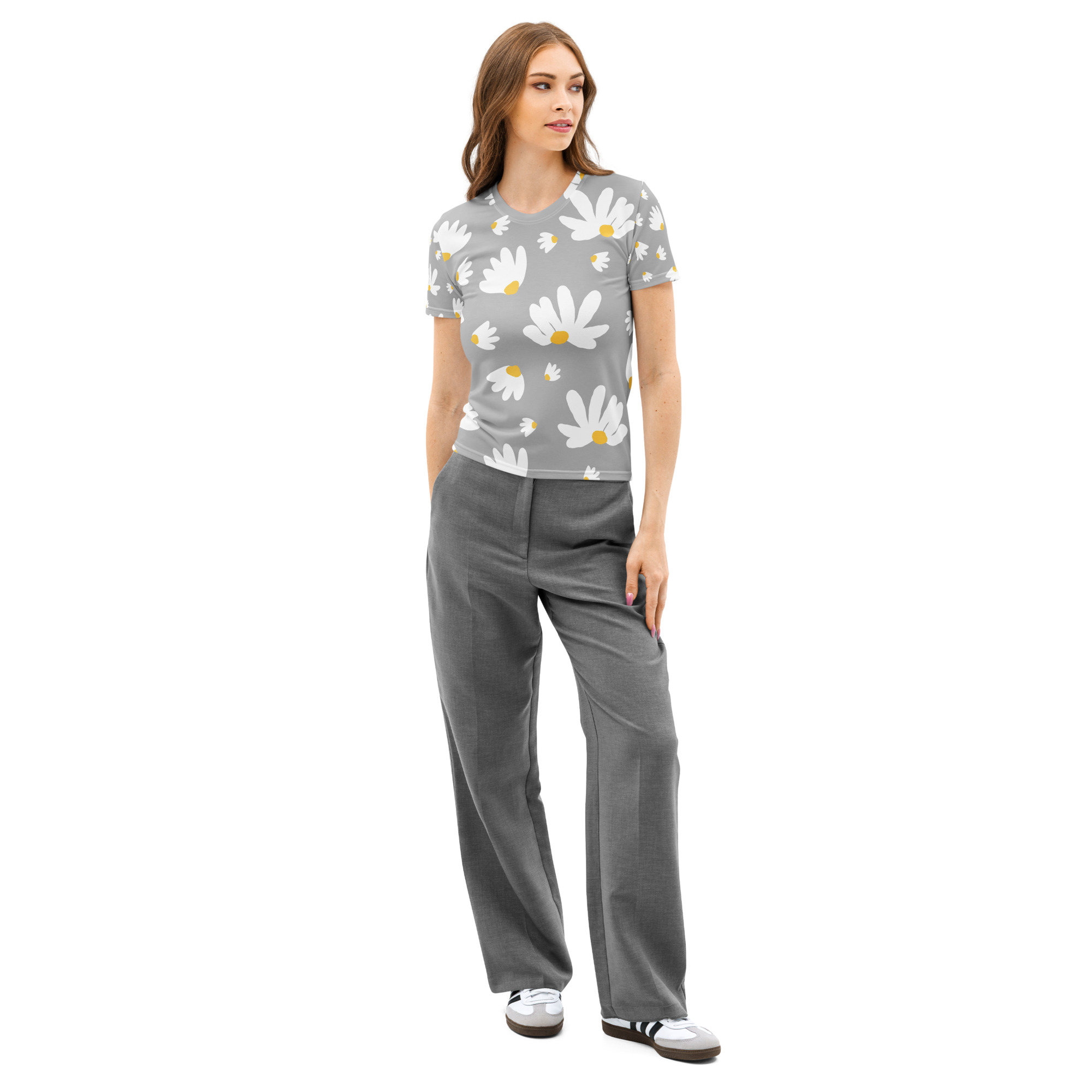 Women’s cotton crew neck t-shirt