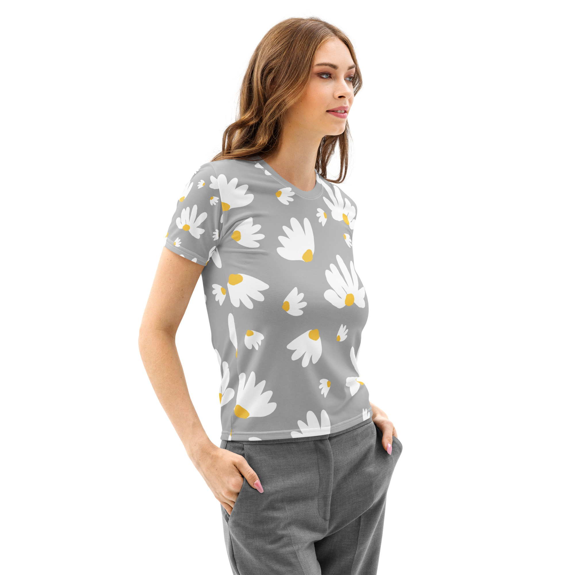 Women’s cotton crew neck t-shirt - Image 4
