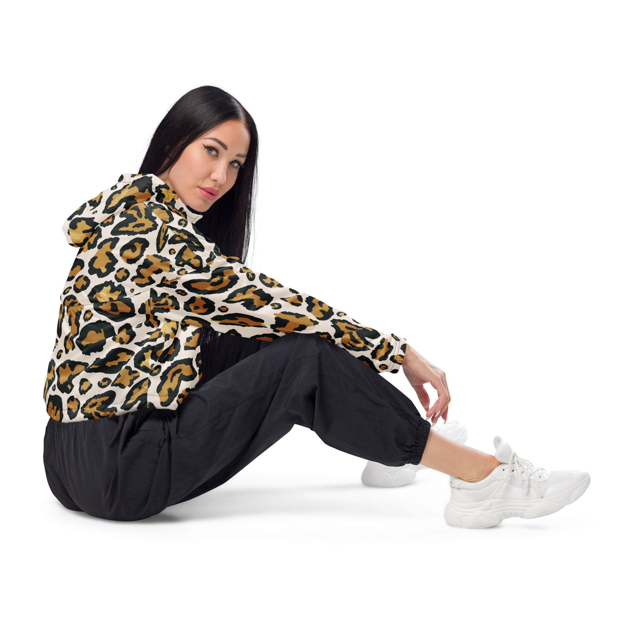 Women’s cropped windbreaker - Image 3