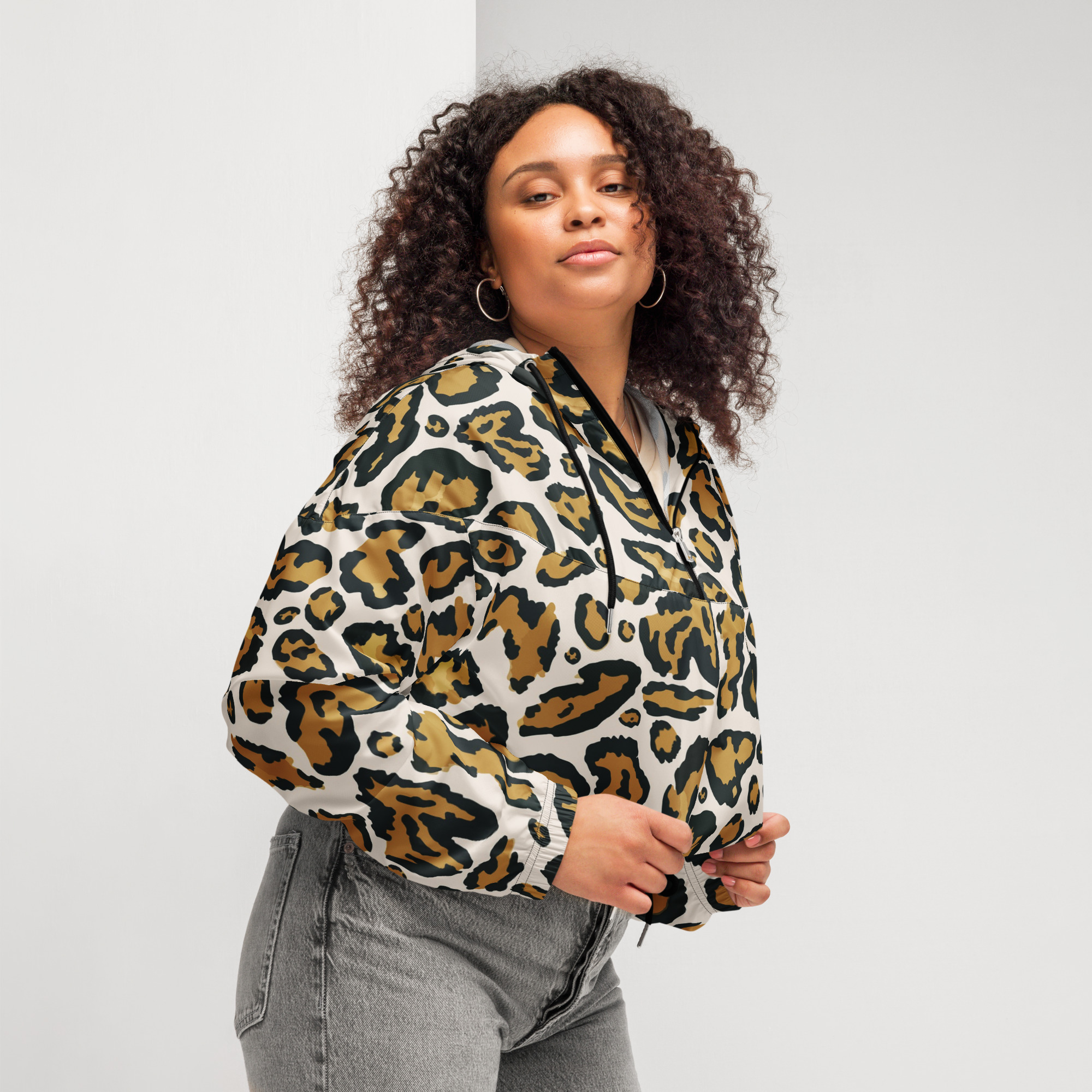 Women’s cropped windbreaker - Image 7