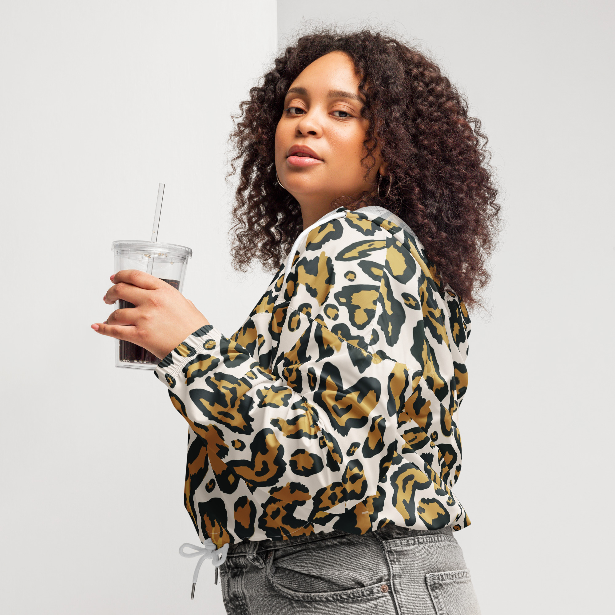 Women’s cropped windbreaker - Image 8