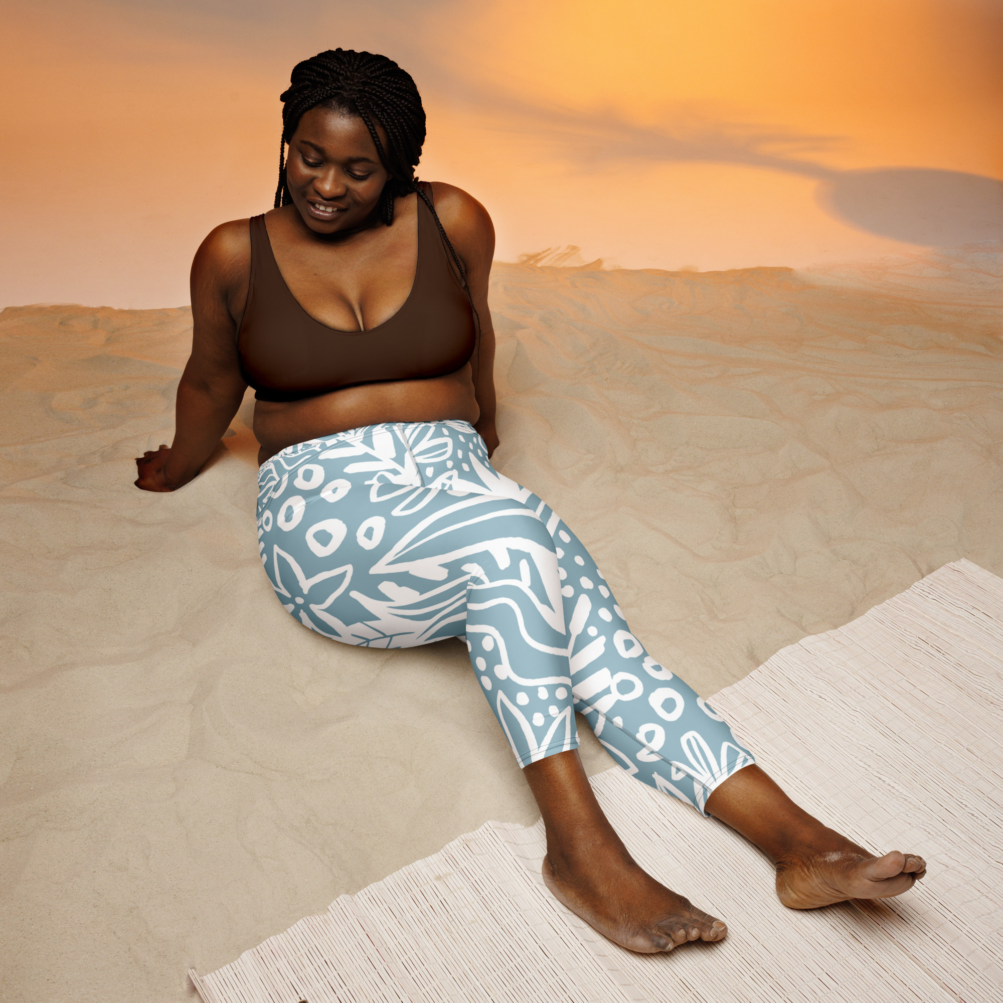Yoga Capri Leggings - Image 3