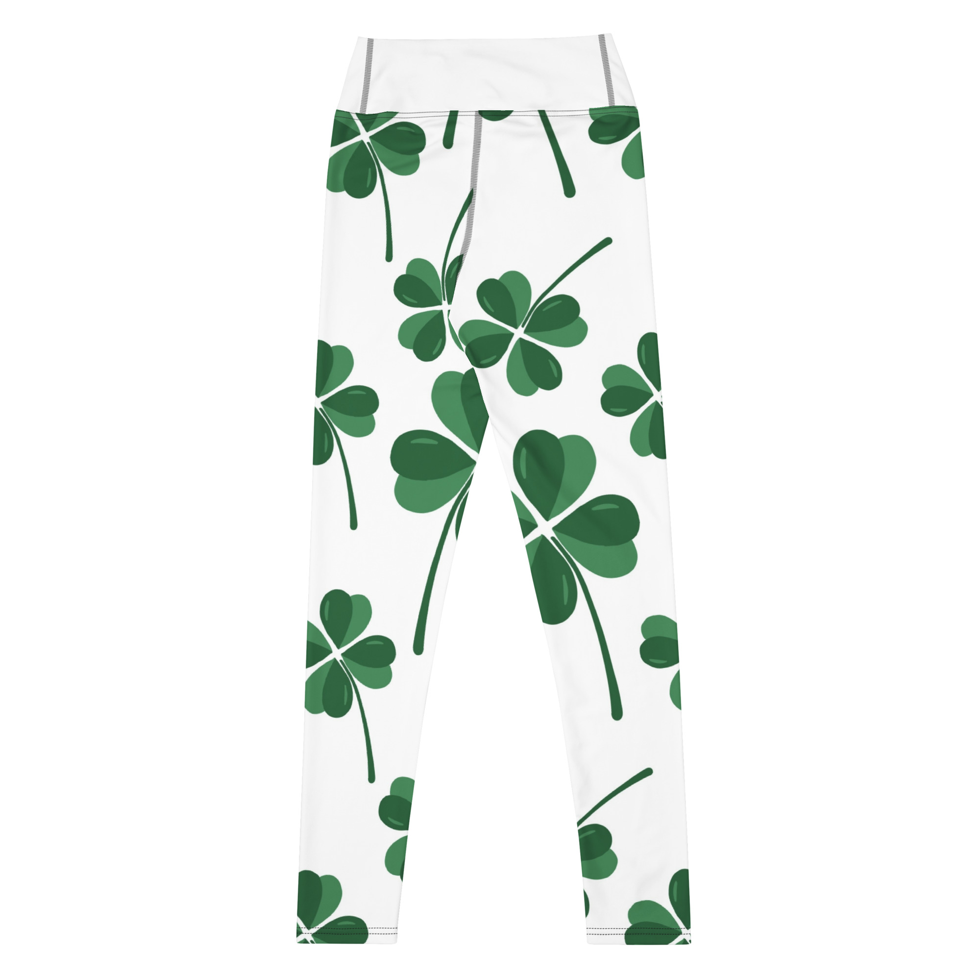Green Leaves Leggings - Image 2