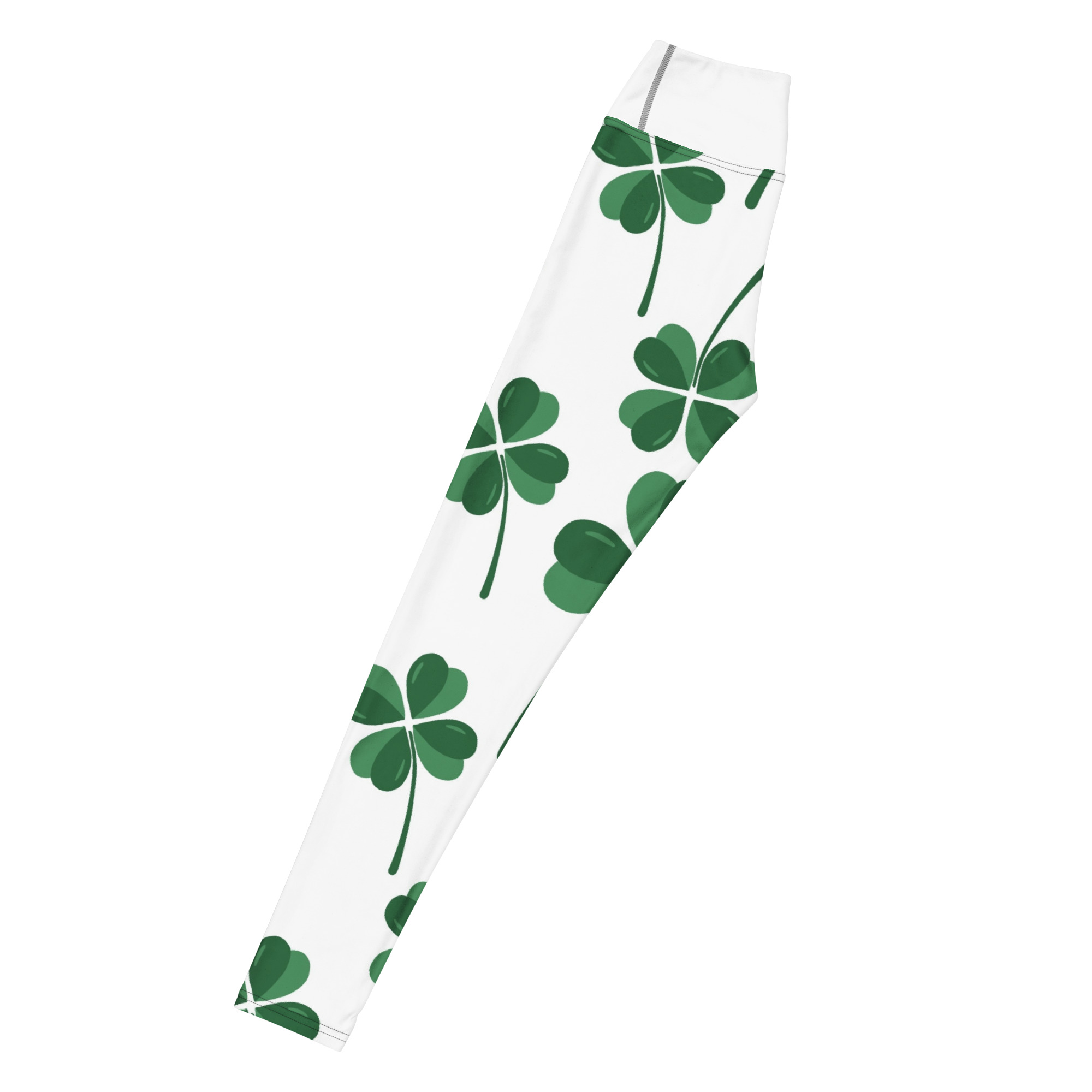 Green Leaves Leggings - Image 3