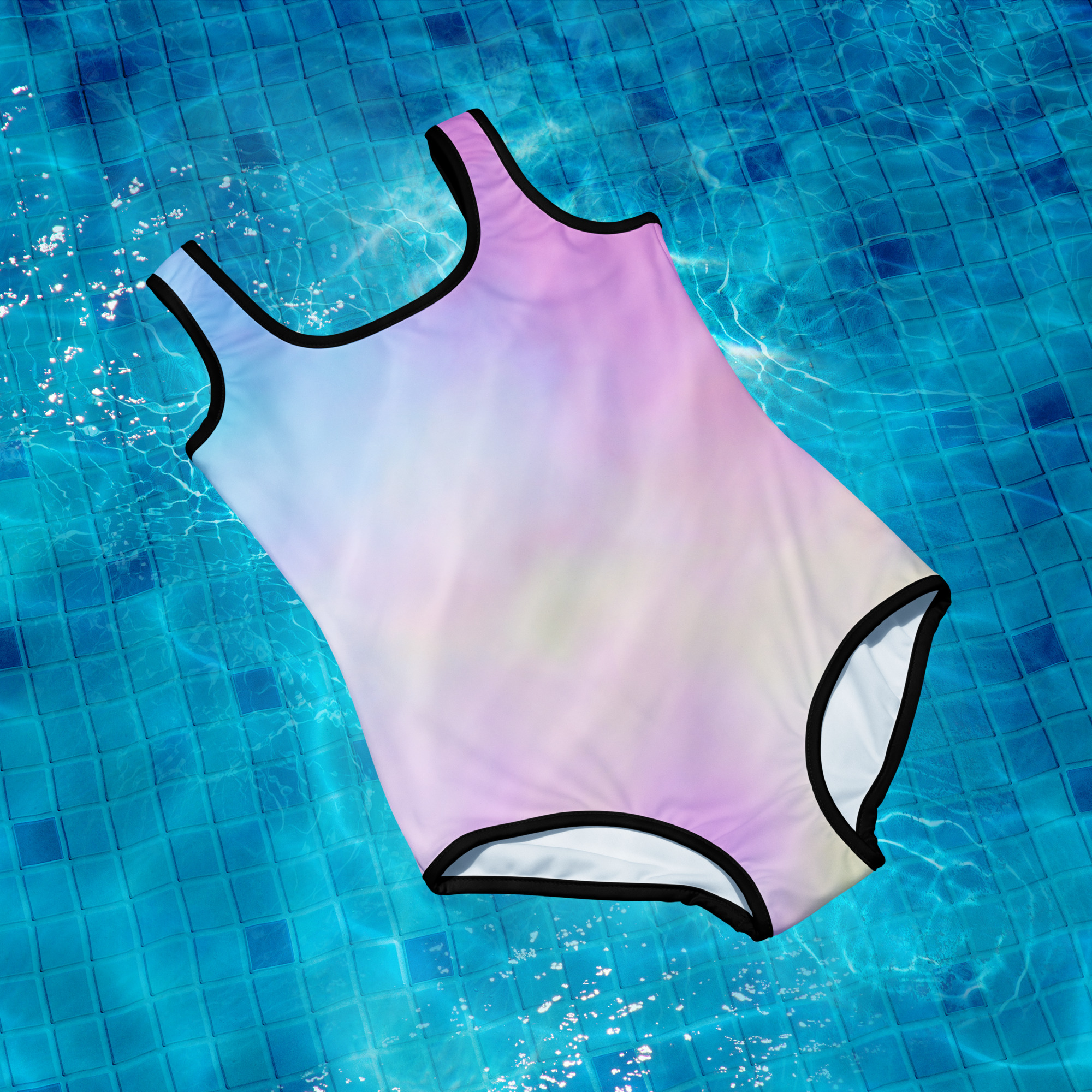 All-Over Print Youth Swimsuit - Image 3