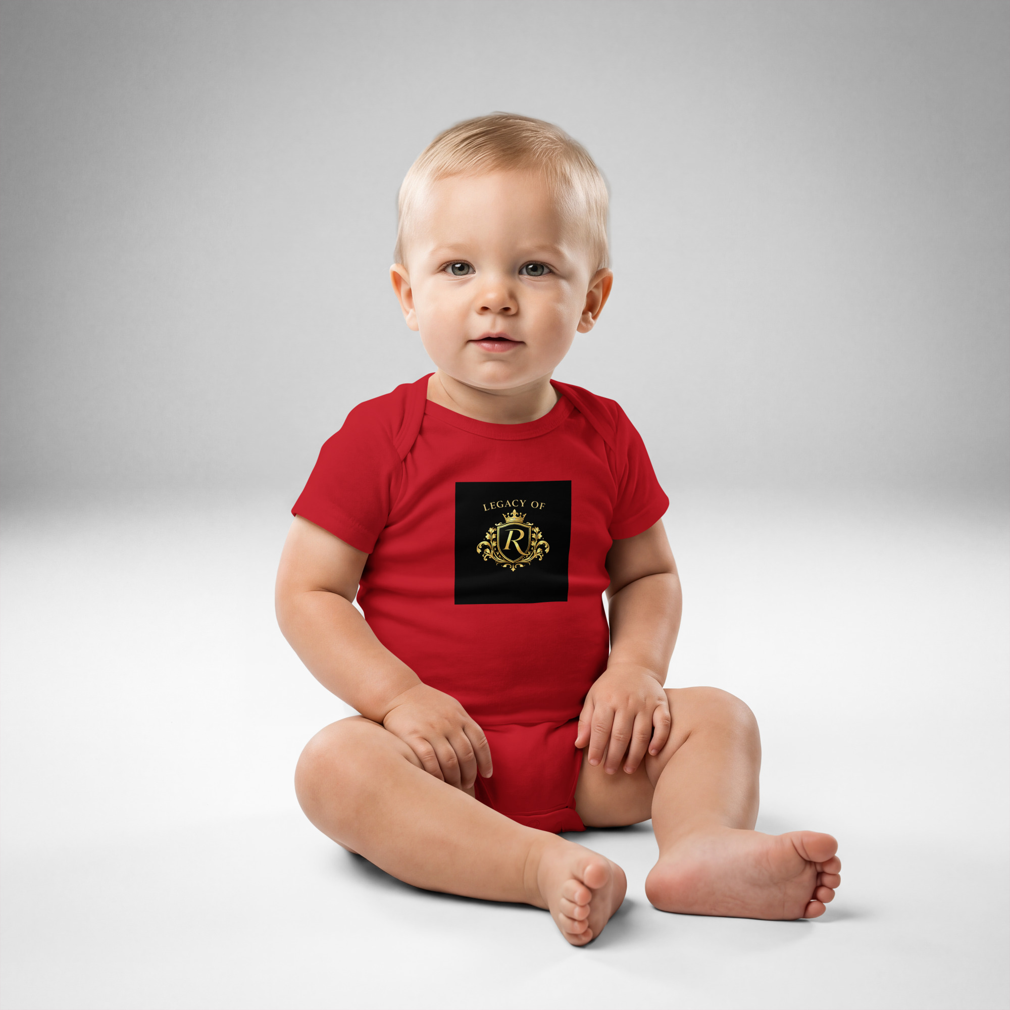 Baby jersey bodysuit