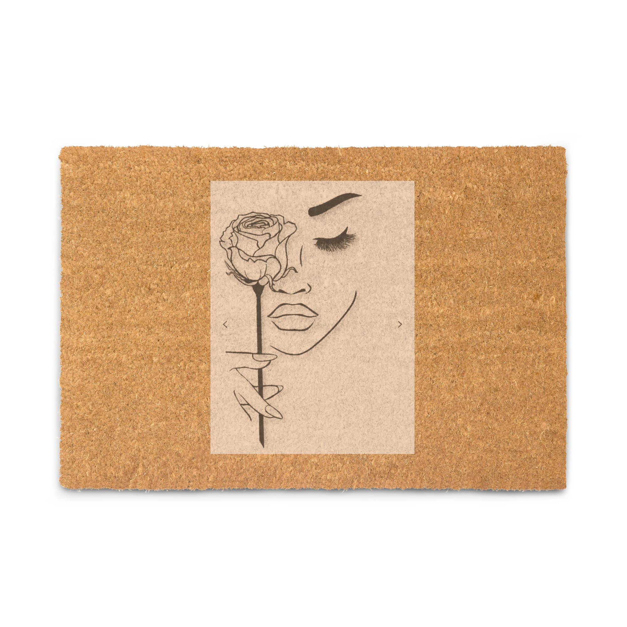 Dead Woman Rose Doormat