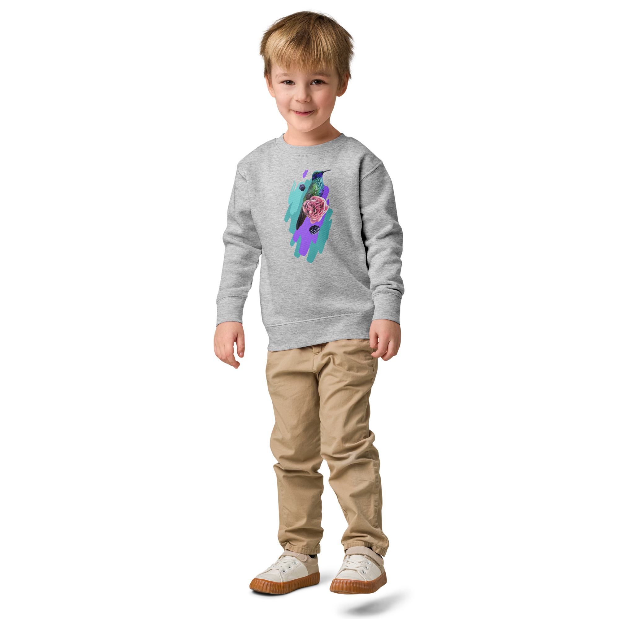 Kids crew neck sweatshirt - Image 5