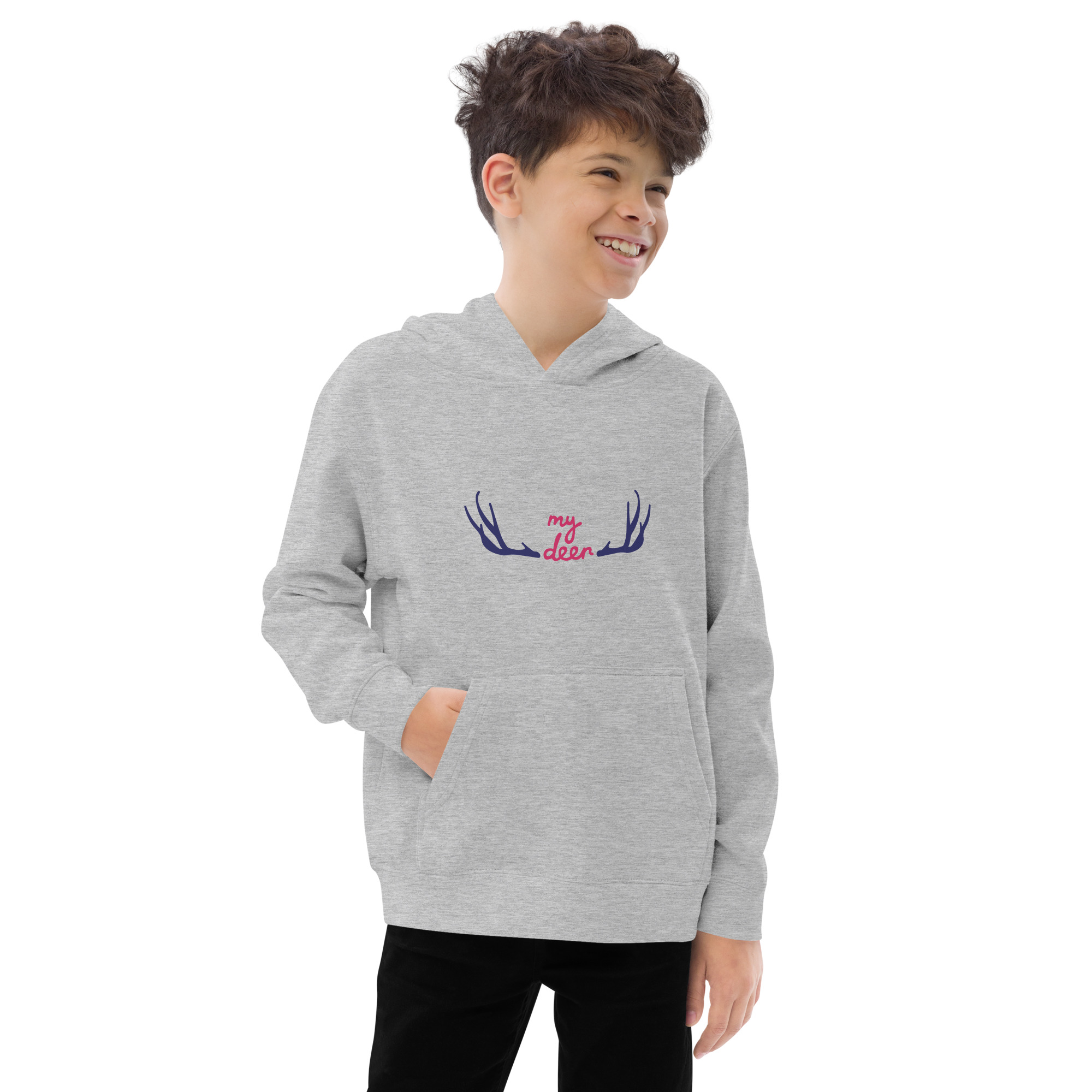 Kids fleece hoodie - Image 15