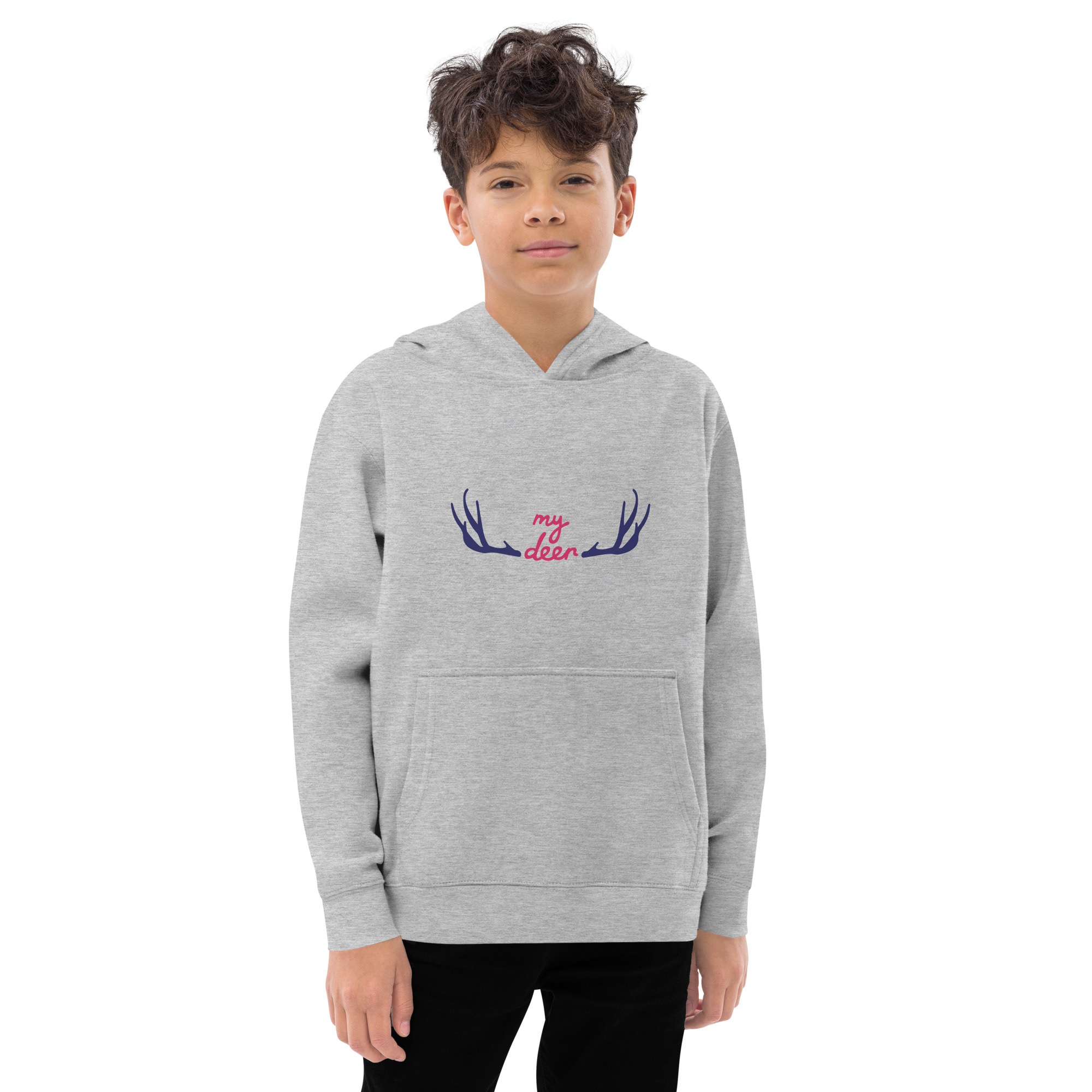 Kids fleece hoodie - Image 12