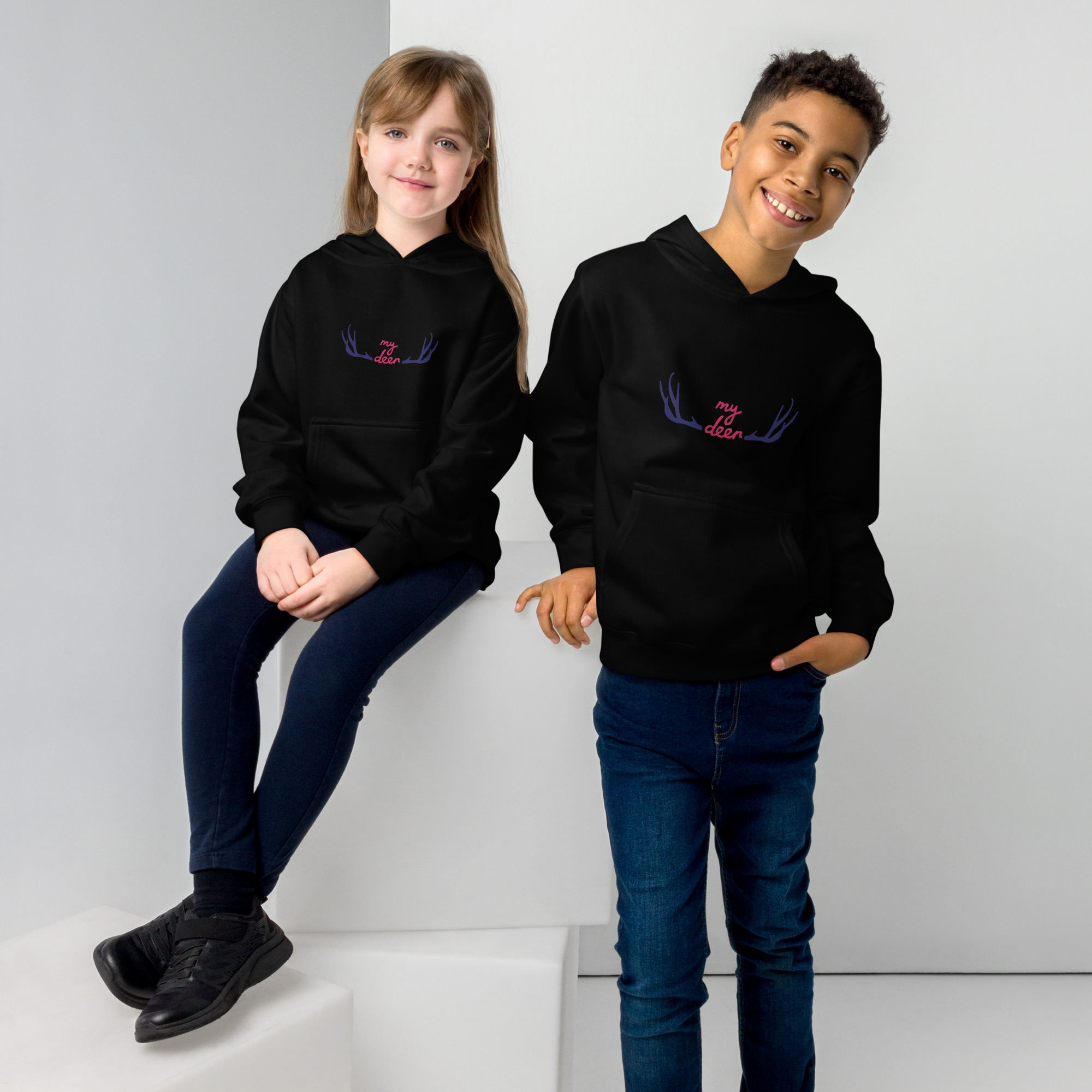 Kids fleece hoodie - Image 4