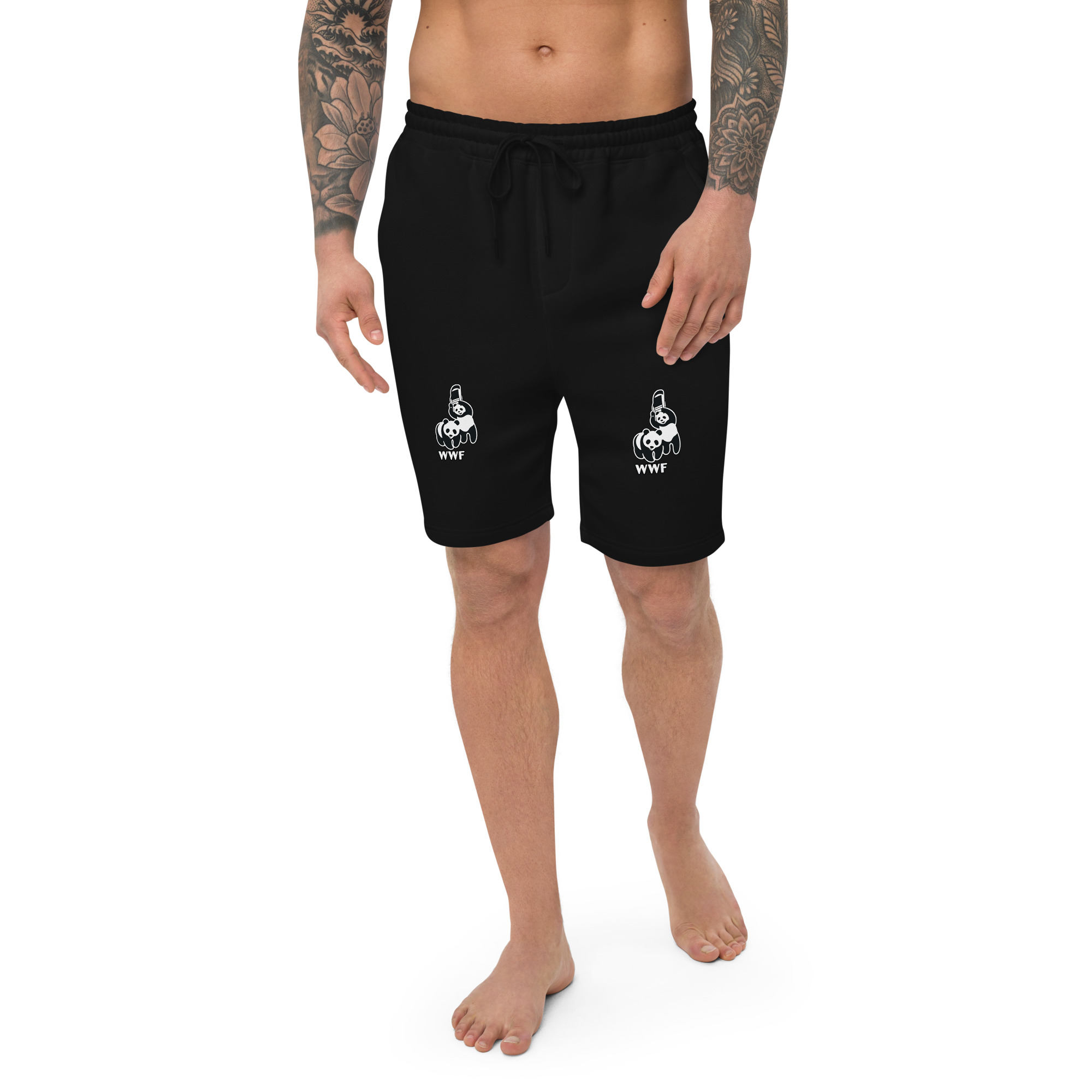 Men's fleece shorts - Image 3