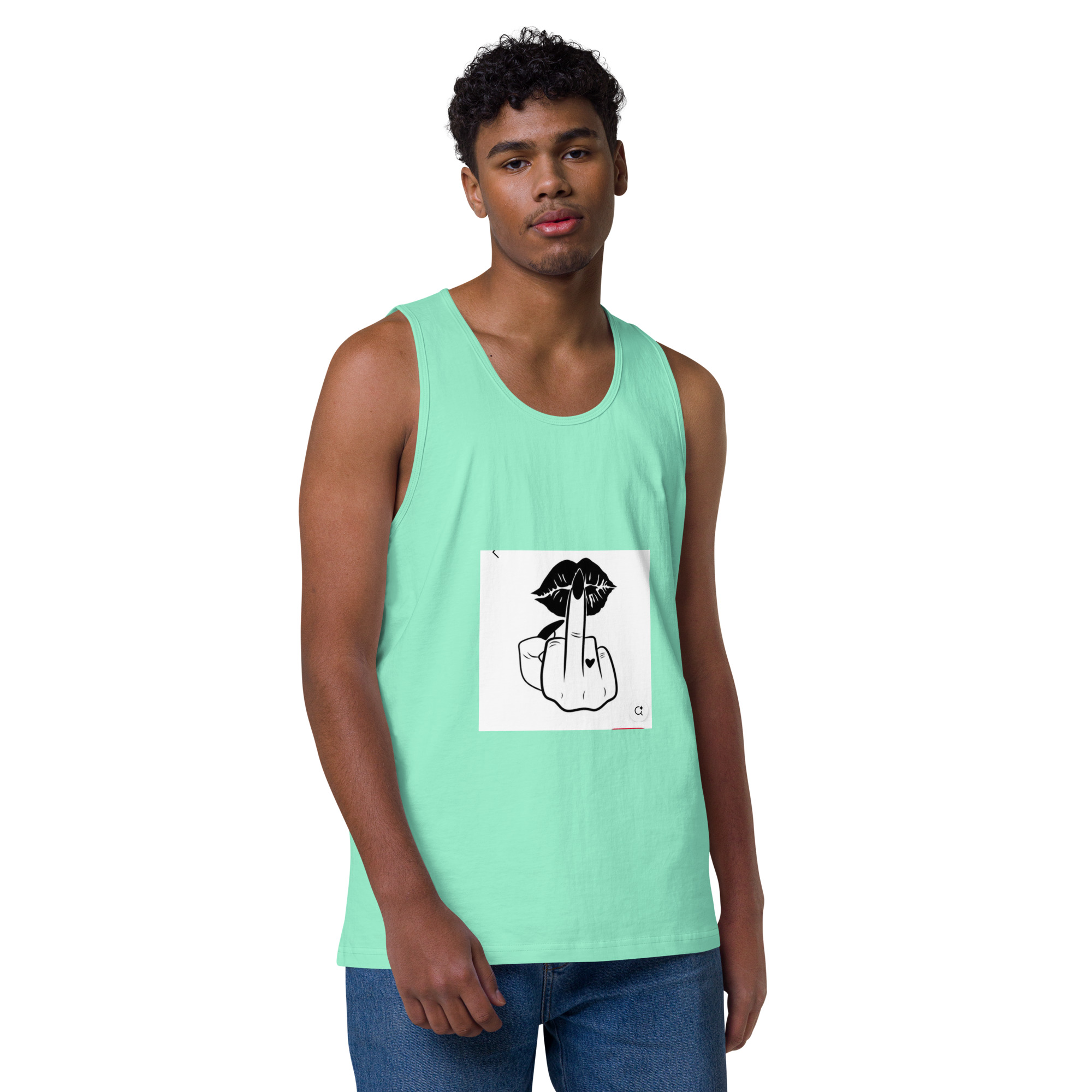 Men’s premium tank top - Image 15