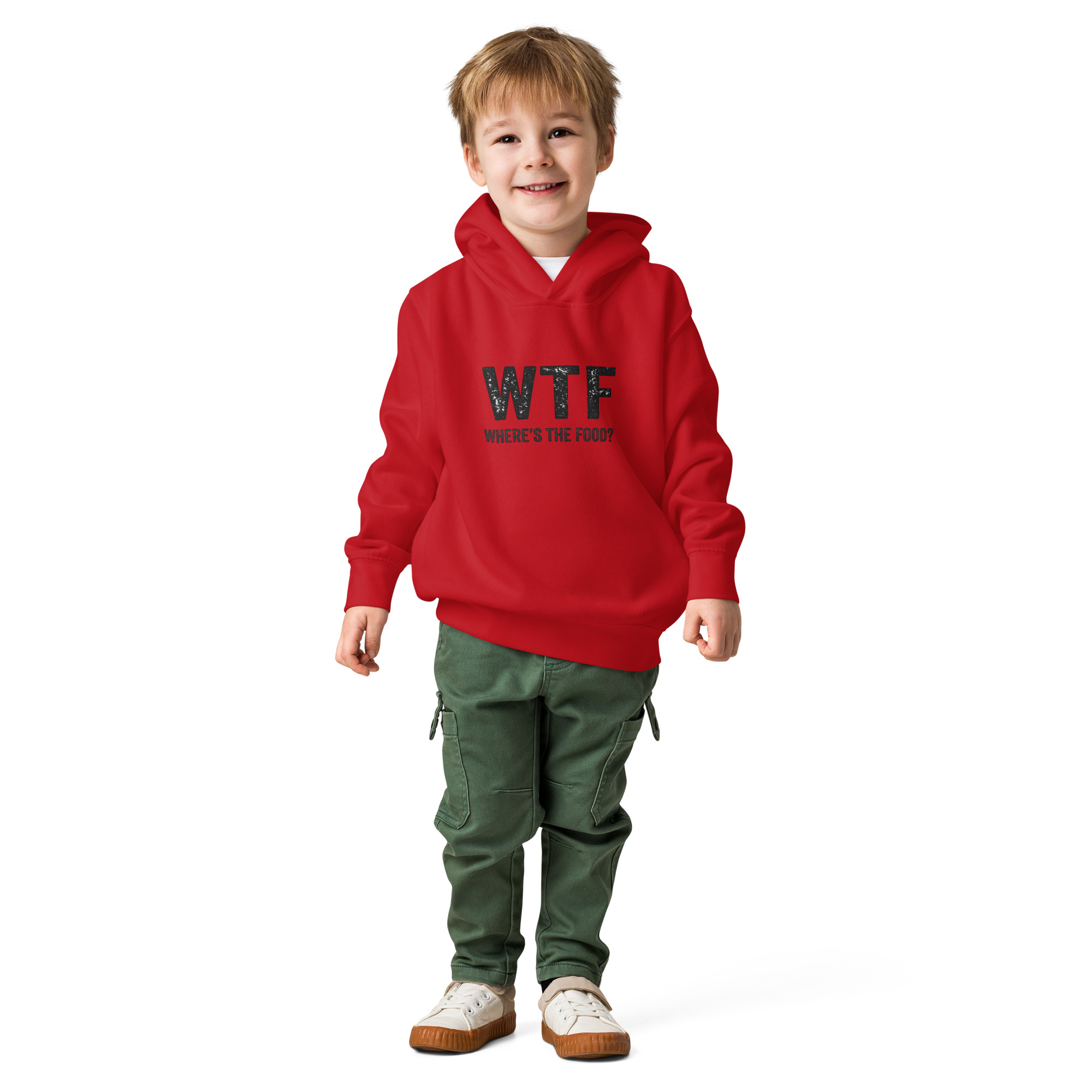 Toddler fleece pullover hoodie