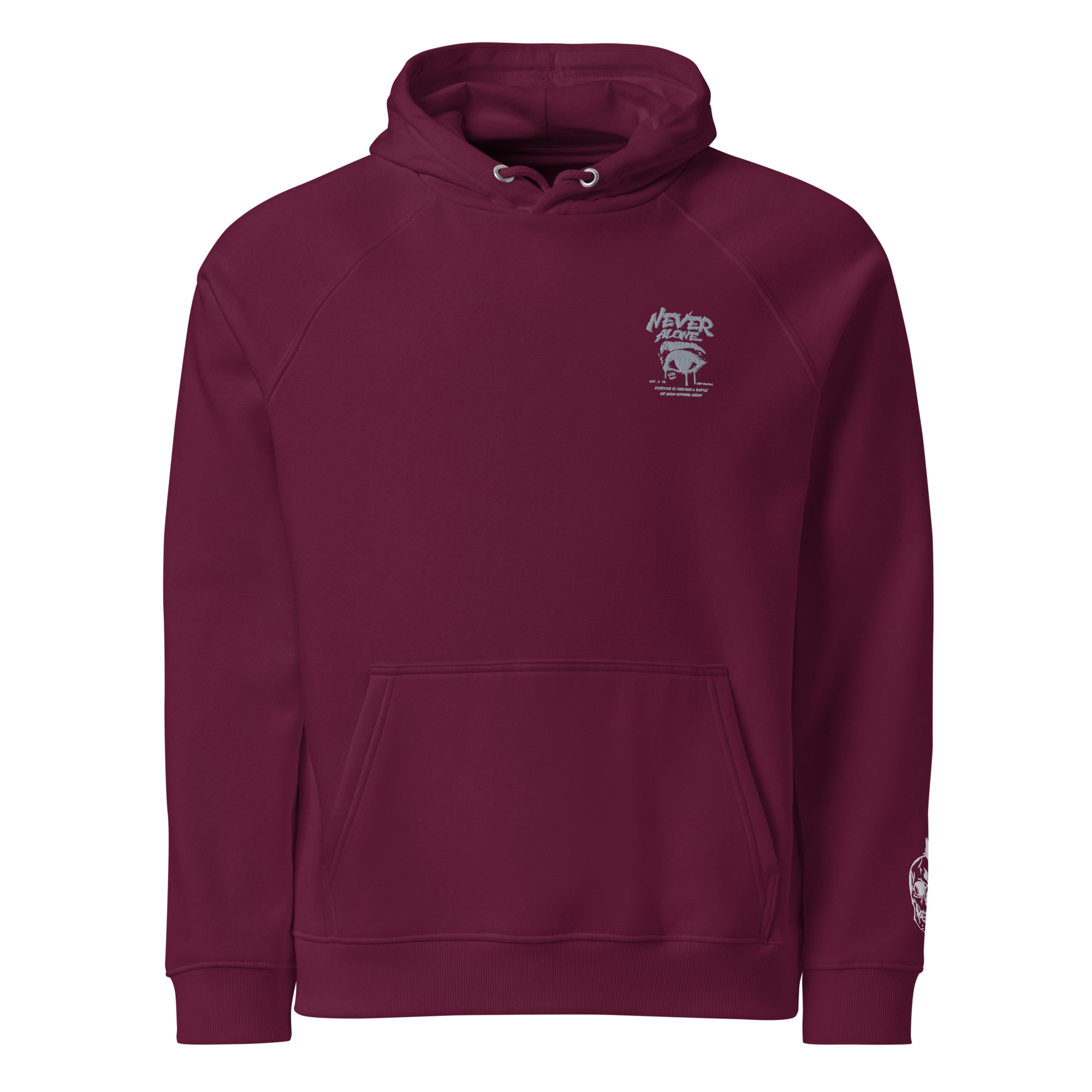 Unisex eco raglan hoodie - Image 2