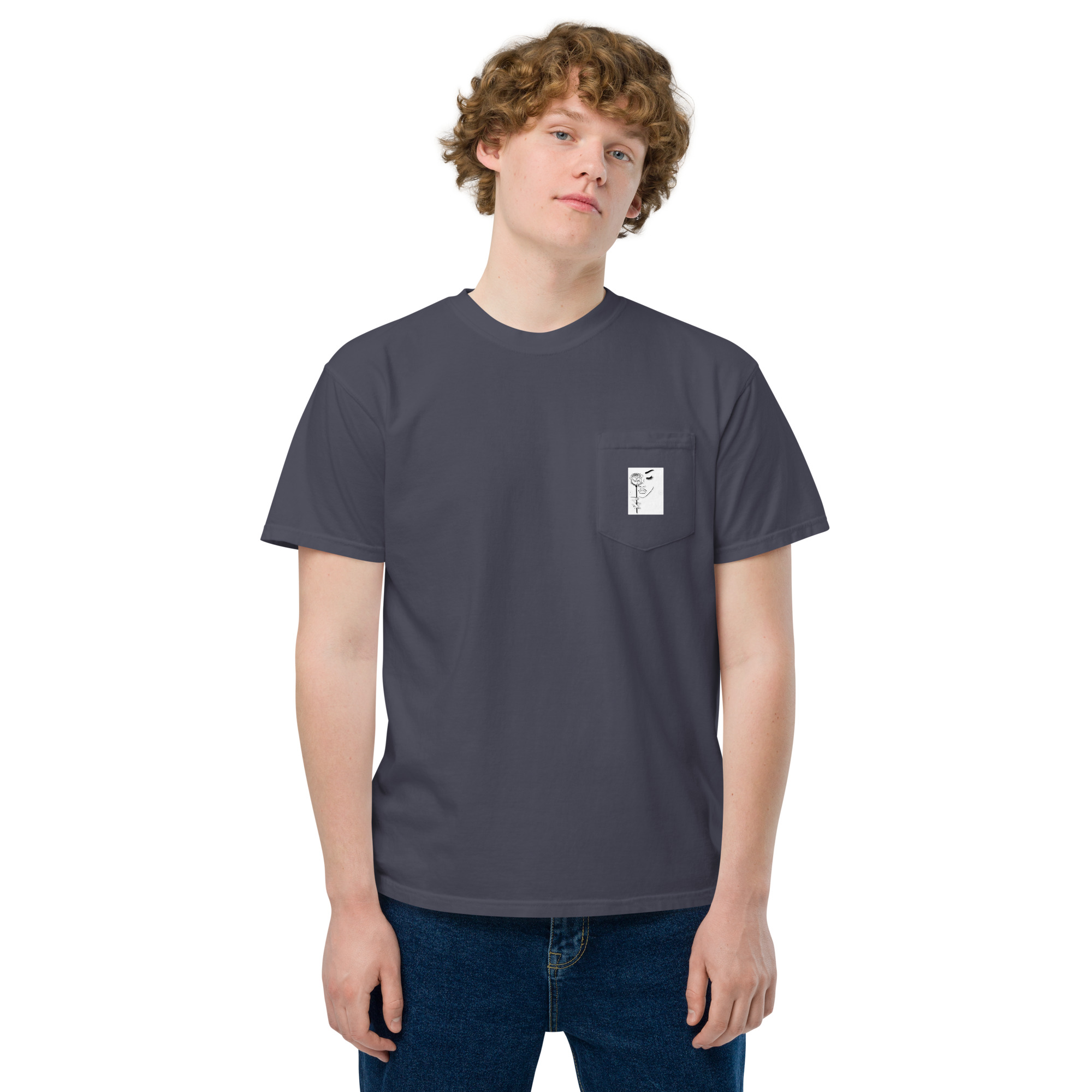 Unisex Legacy Pocket Tshirt - Image 10