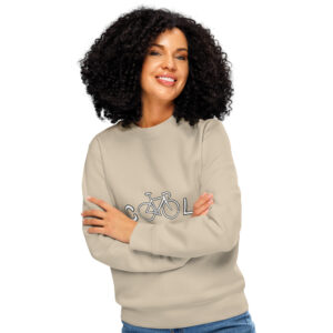 Unisex organic mid-weight sweatshirt